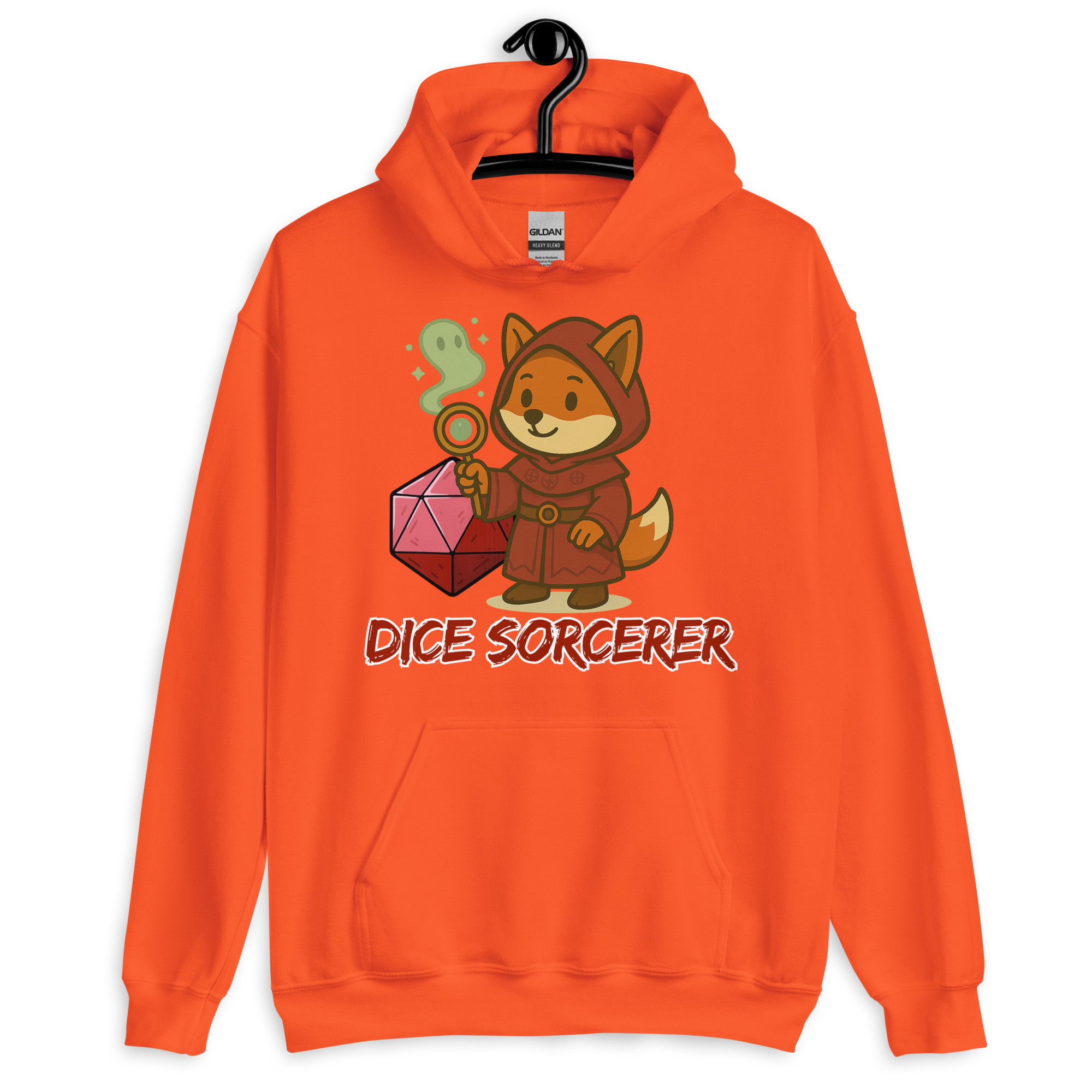 Dice Sorcerer - DTF-Unisex-Kapuzenpullover – Bild 13