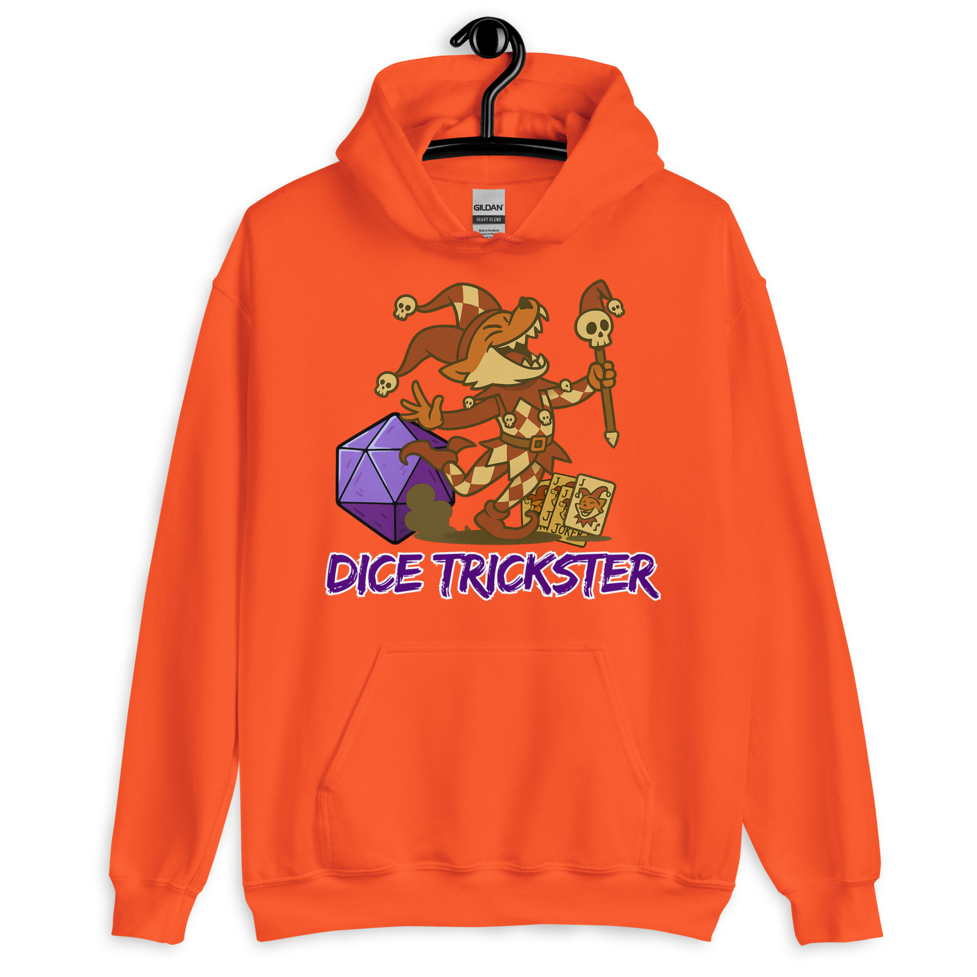 Dice Trickser - DTF-Unisex-Kapuzenpullover – Bild 14