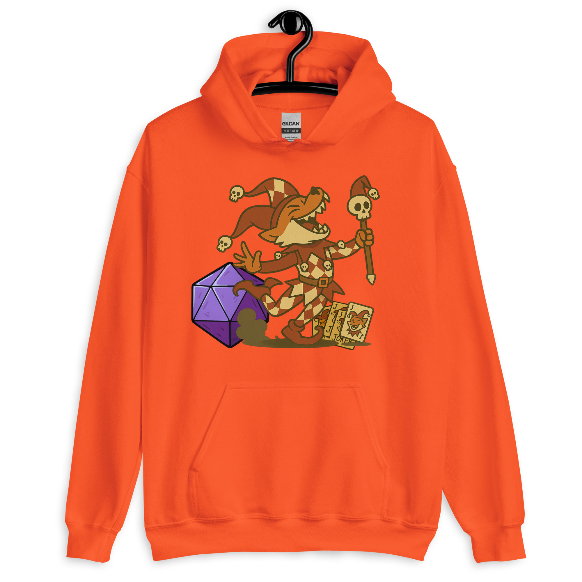 Dicefox Trickser - DTF-Unisex-Kapuzenpullover – Bild 14
