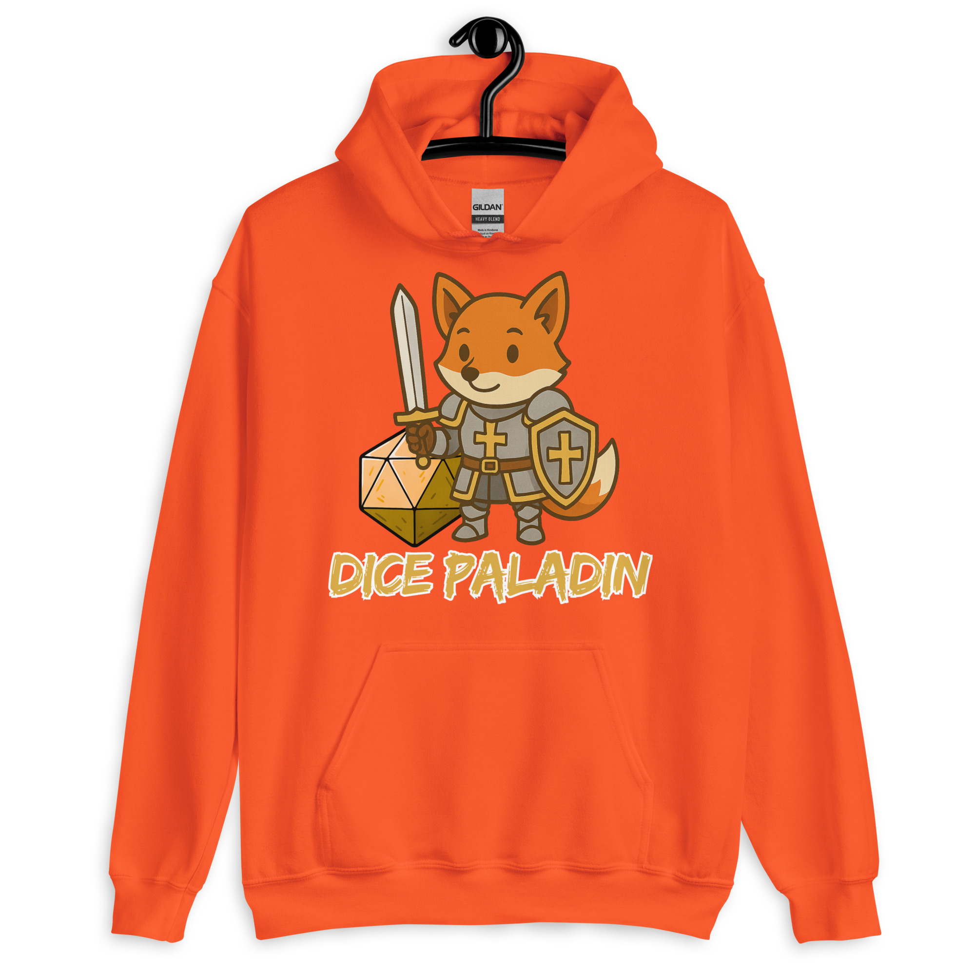 Dice Paladin - DTF-Unisex-Kapuzenpullover – Bild 14