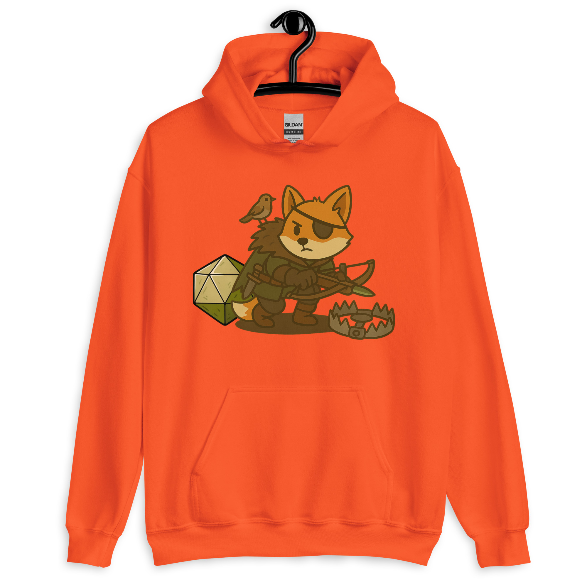 Dicefox Hunter - DTF-Unisex-Kapuzenpullover – Bild 14