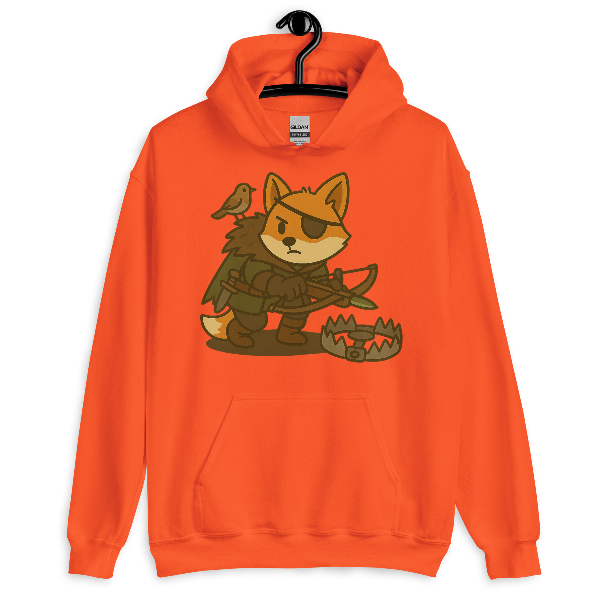 Fox Hunter - DTF-Unisex-Kapuzenpullover – Bild 14
