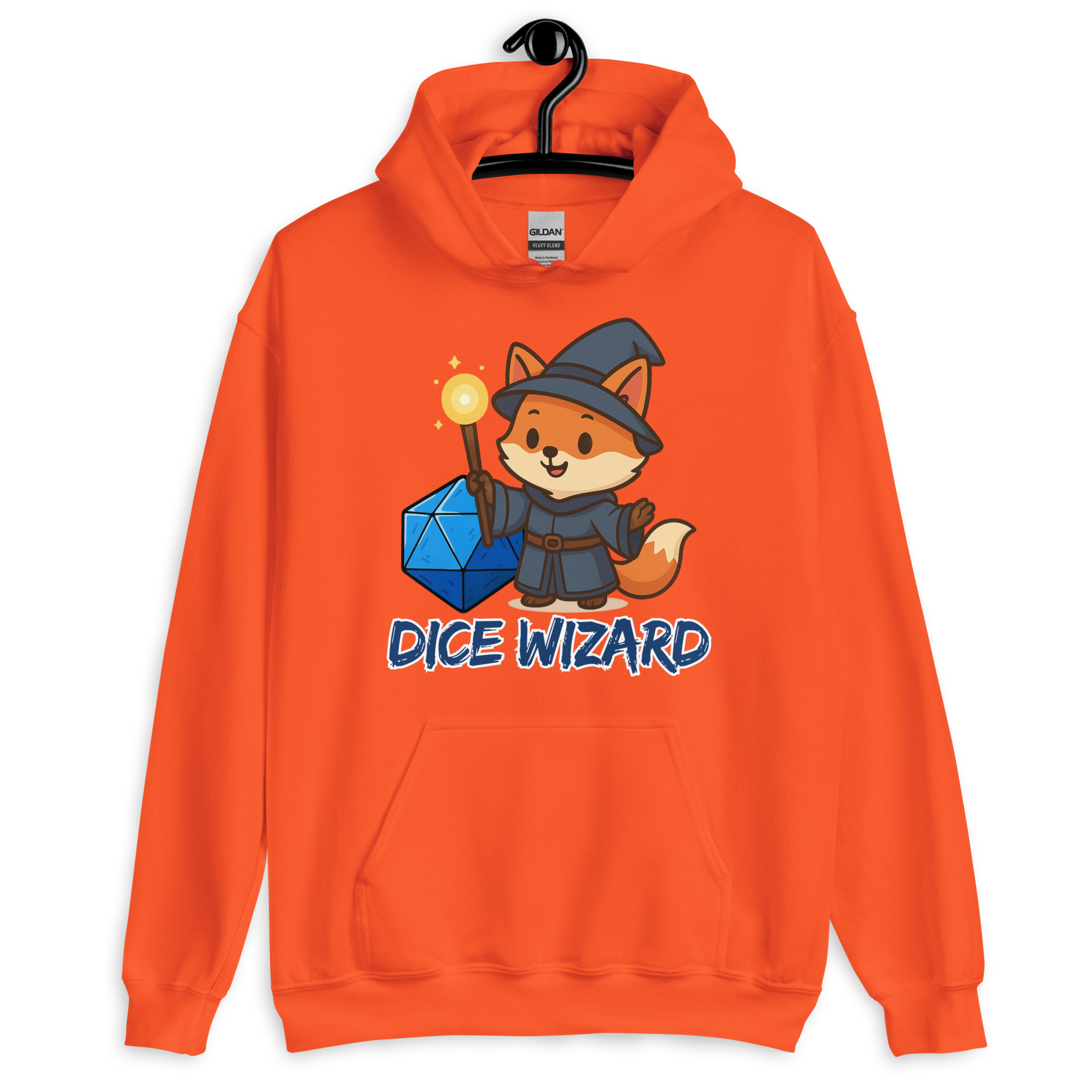 Dice Wizard - DTF-Unisex-Kapuzenpullover – Bild 14