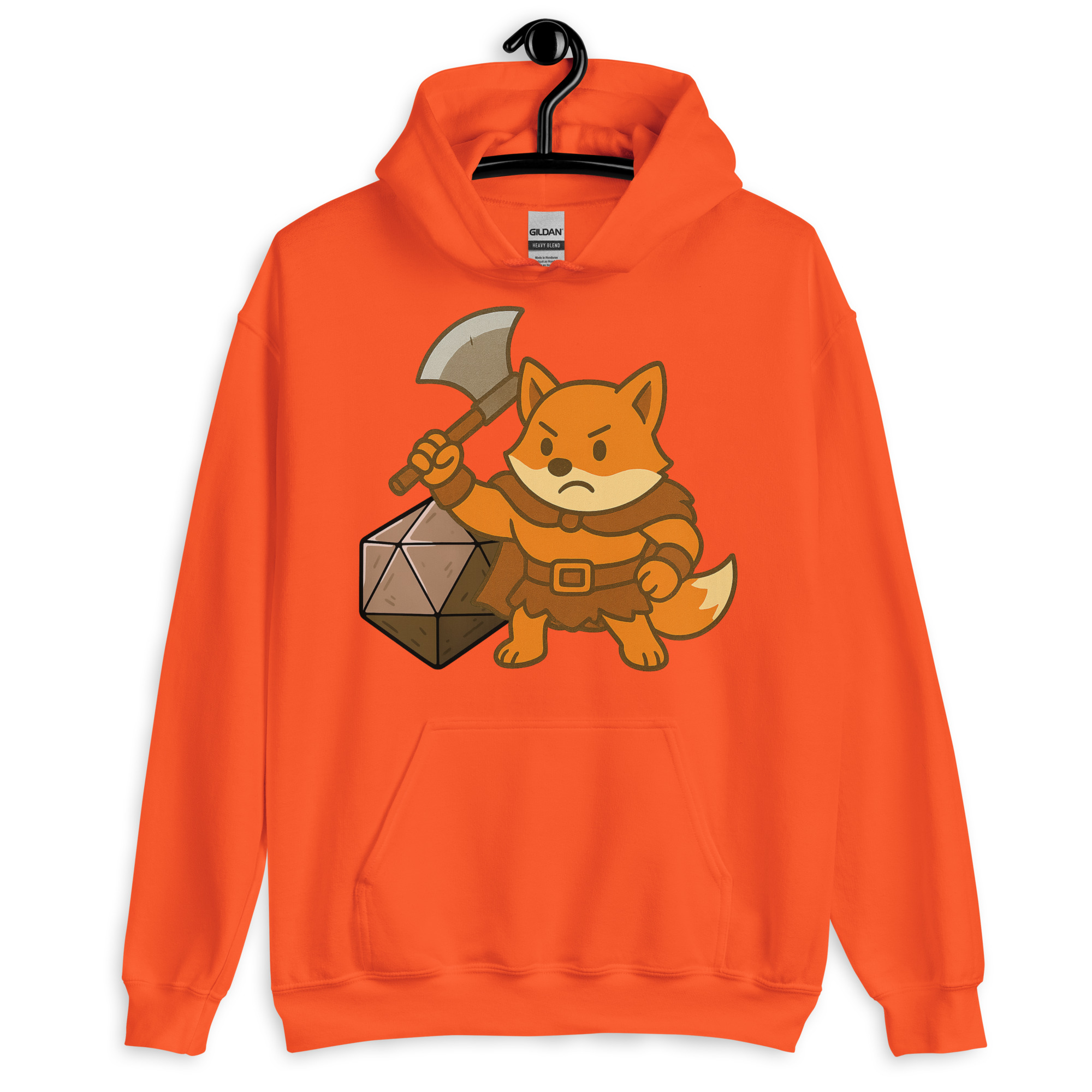 Dicefox Barbarian - DTF-Unisex-Kapuzenpullover – Bild 14