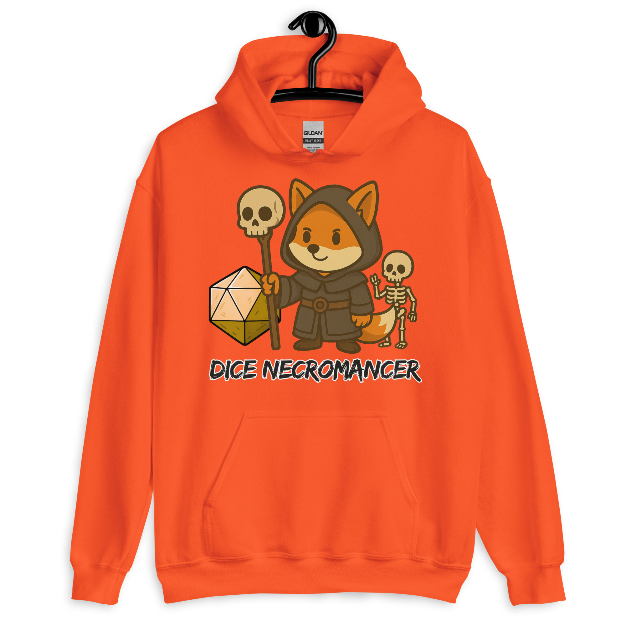 Dice Necromancer - DTF-Unisex-Kapuzenpullover – Bild 14