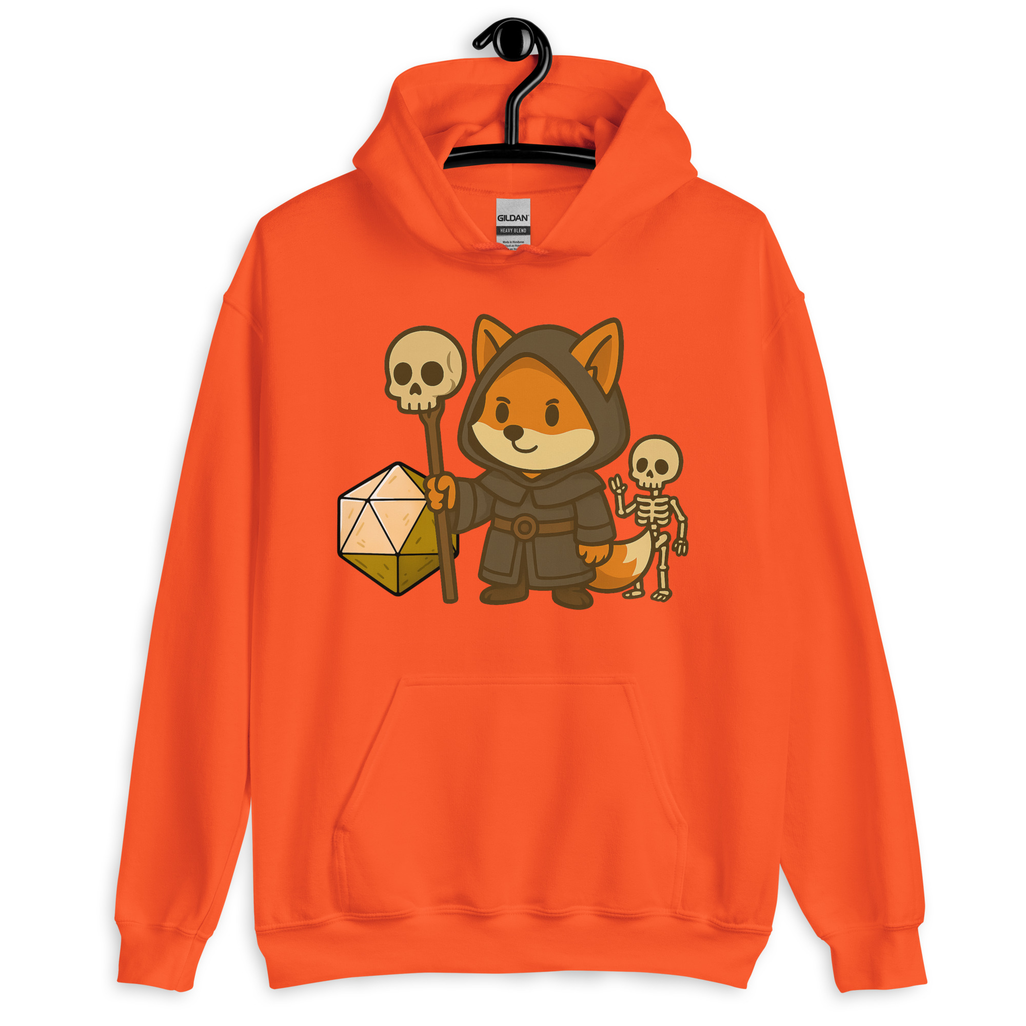 Dicefox Necromancer - DTF-Unisex-Kapuzenpullover – Bild 14