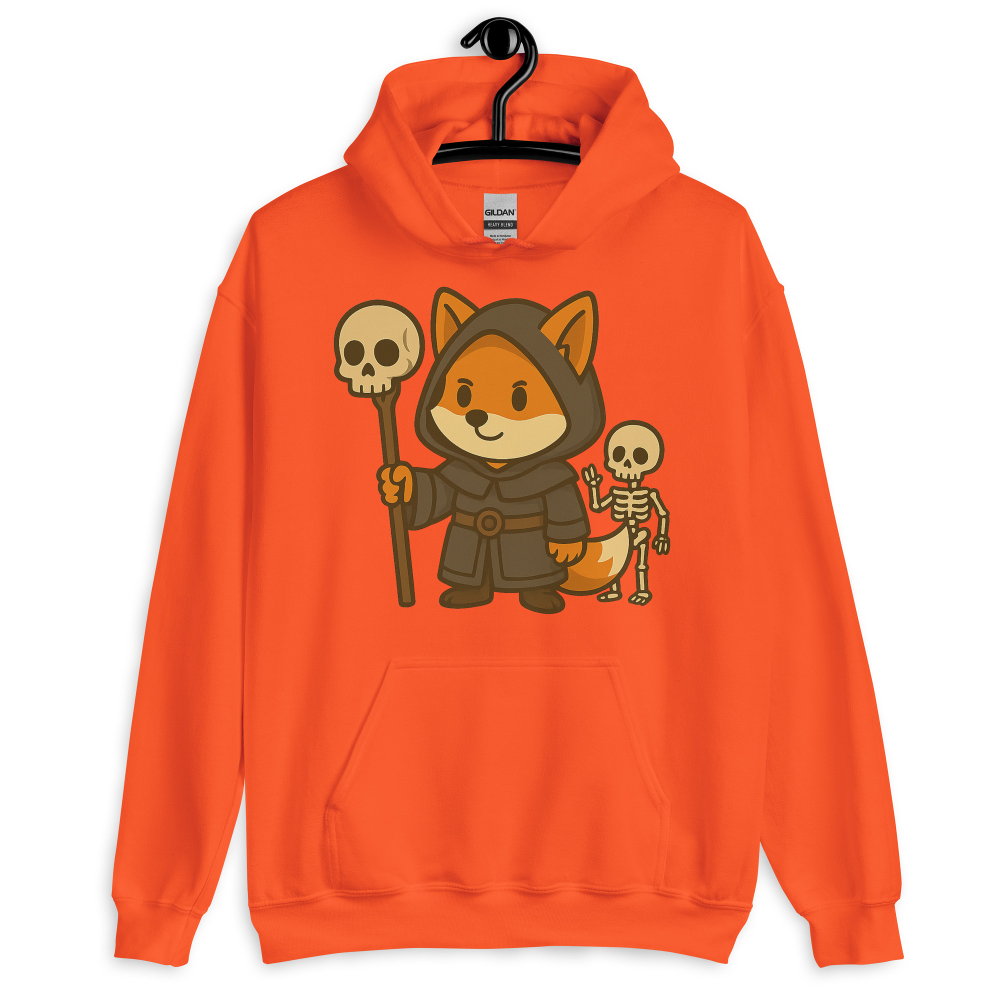 Fox Necromancer - DTF-Unisex-Kapuzenpullover – Bild 14