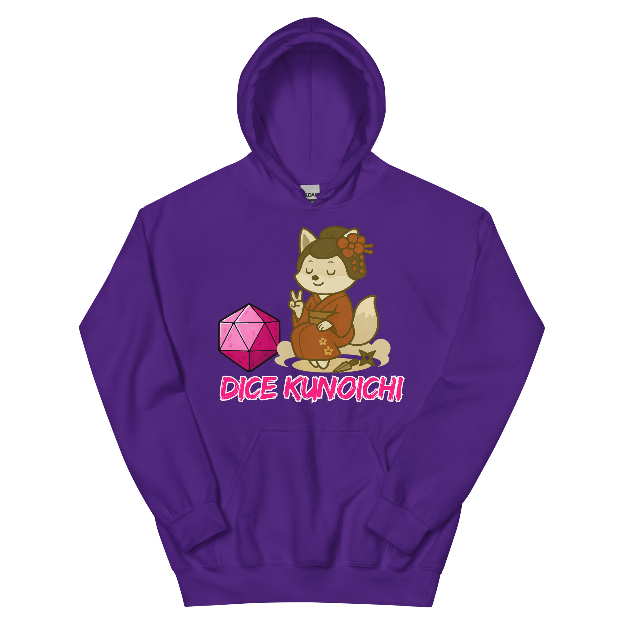 Dice Kunoishi - DTF-Unisex-Kapuzenpullover – Bild 5
