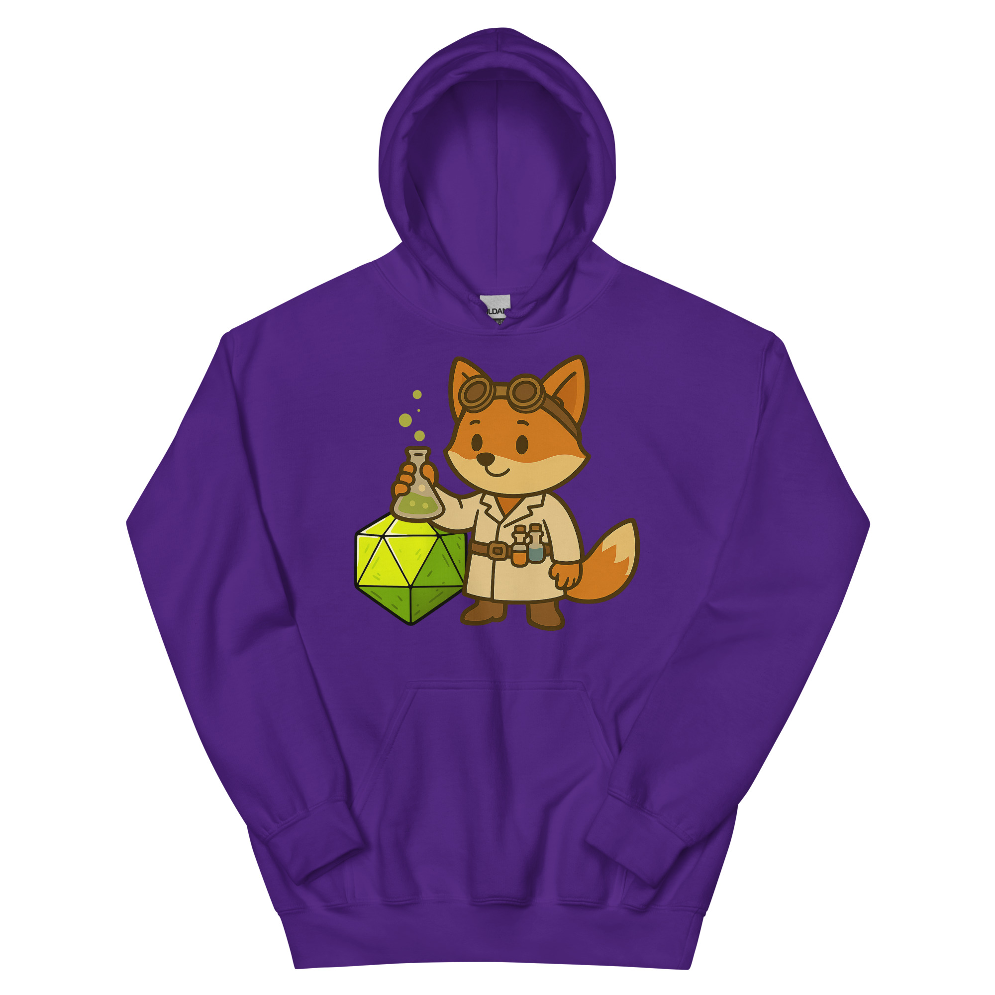 Dicefox Alchemist - DTF-Unisex-Kapuzenpullover – Bild 5