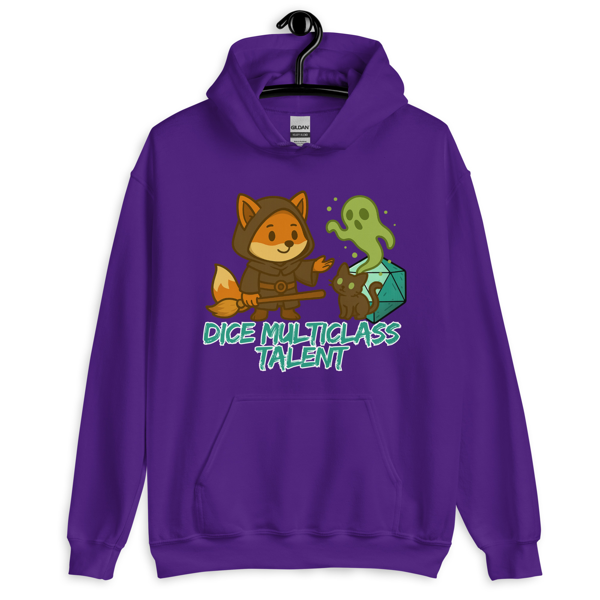 Dice Multiclass Talent - DTF-Unisex-Kapuzenpullover – Bild 5