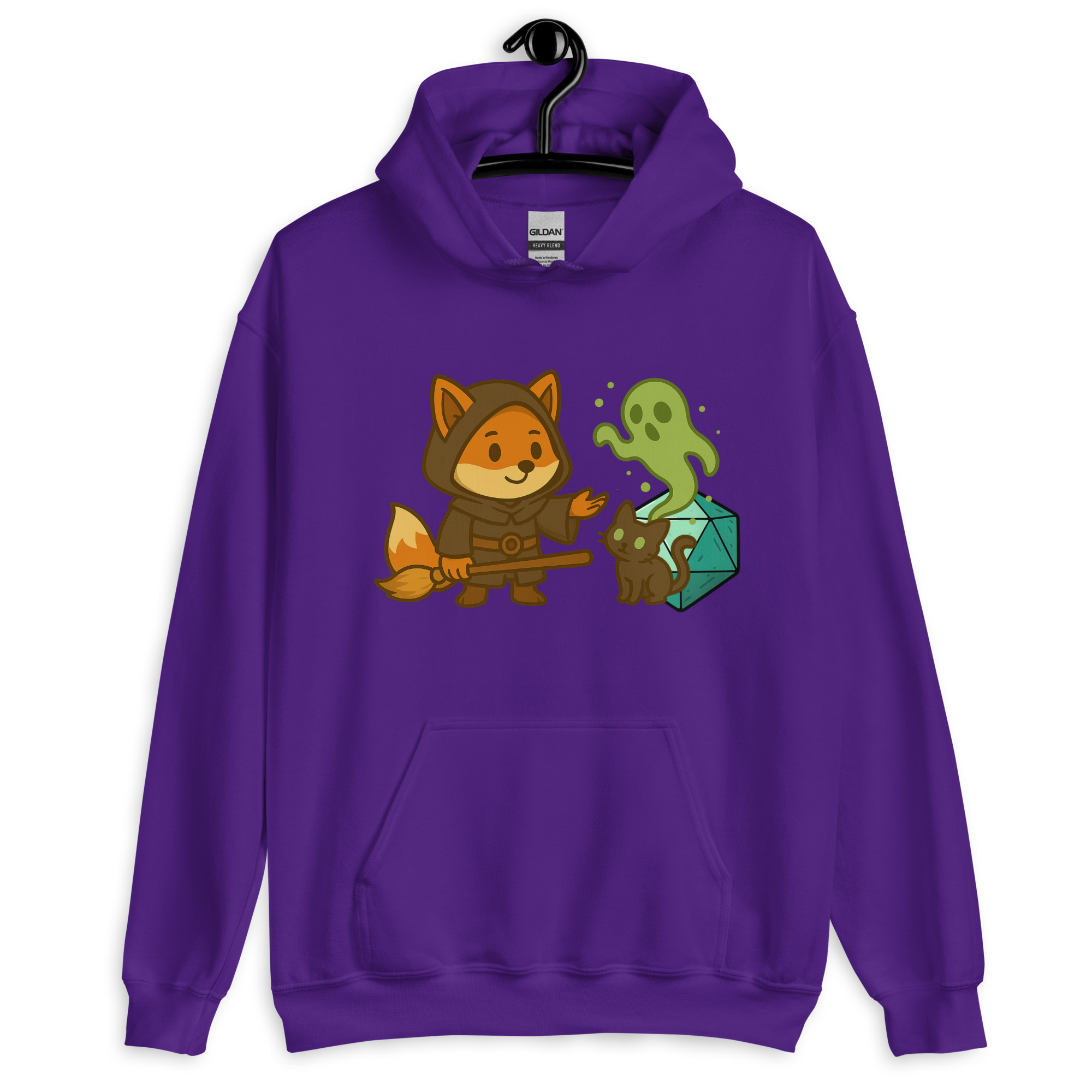 Dicefox Multiclass Talent - DTF-Unisex-Kapuzenpullover – Bild 5
