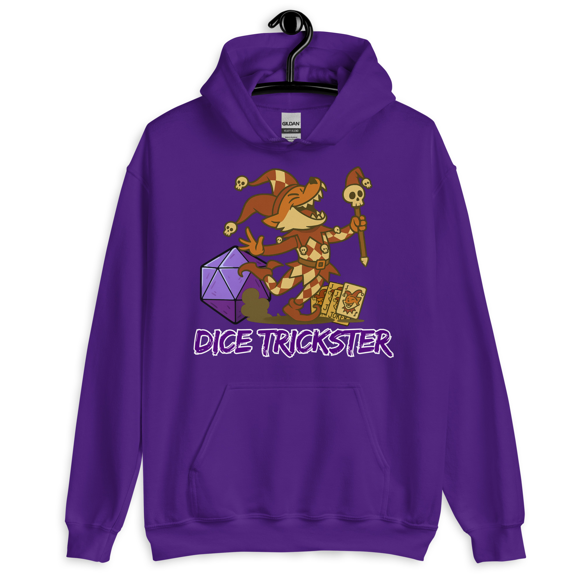 Dice Trickser - DTF-Unisex-Kapuzenpullover – Bild 6