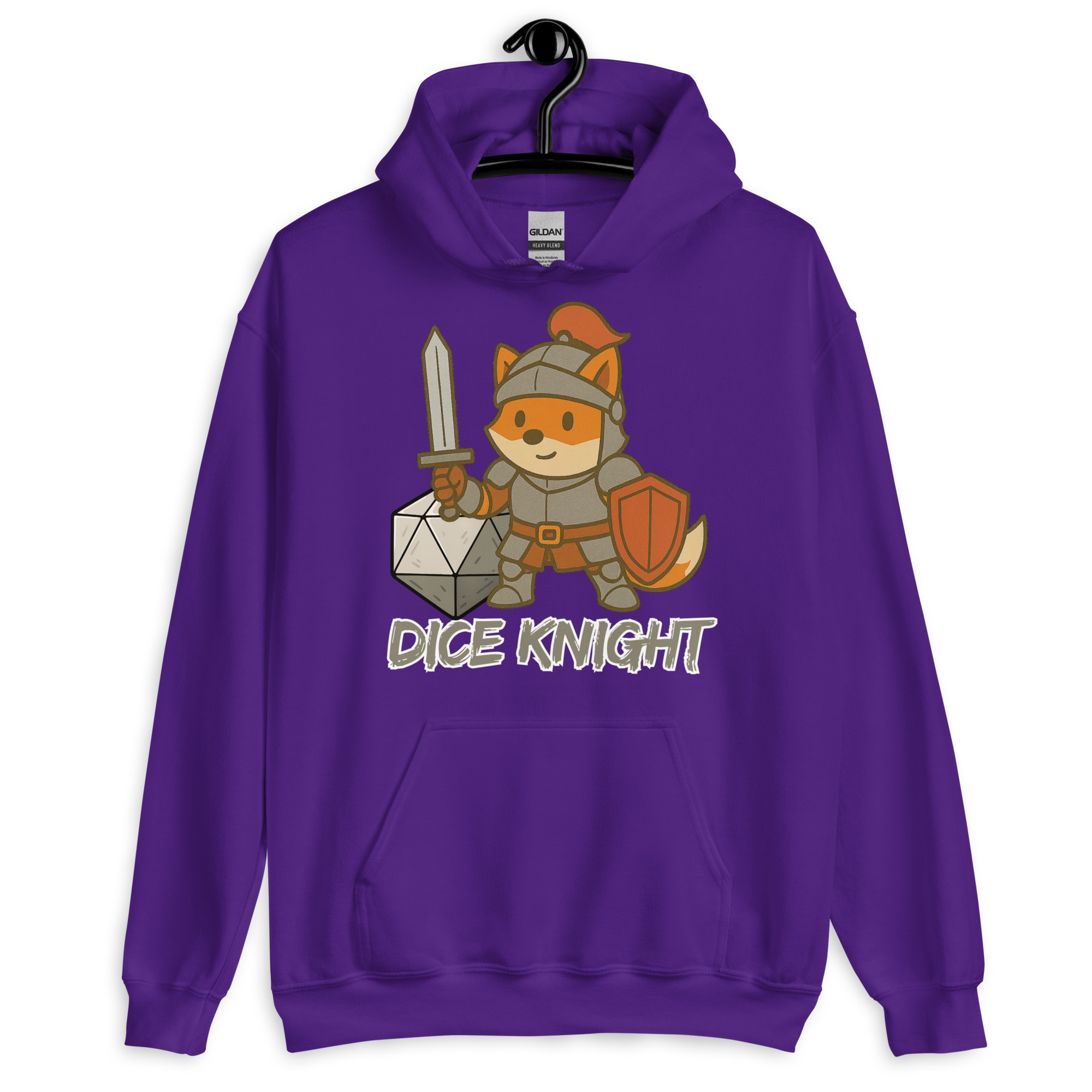 Dice Knight - DTF-Unisex-Kapuzenpullover – Bild 6