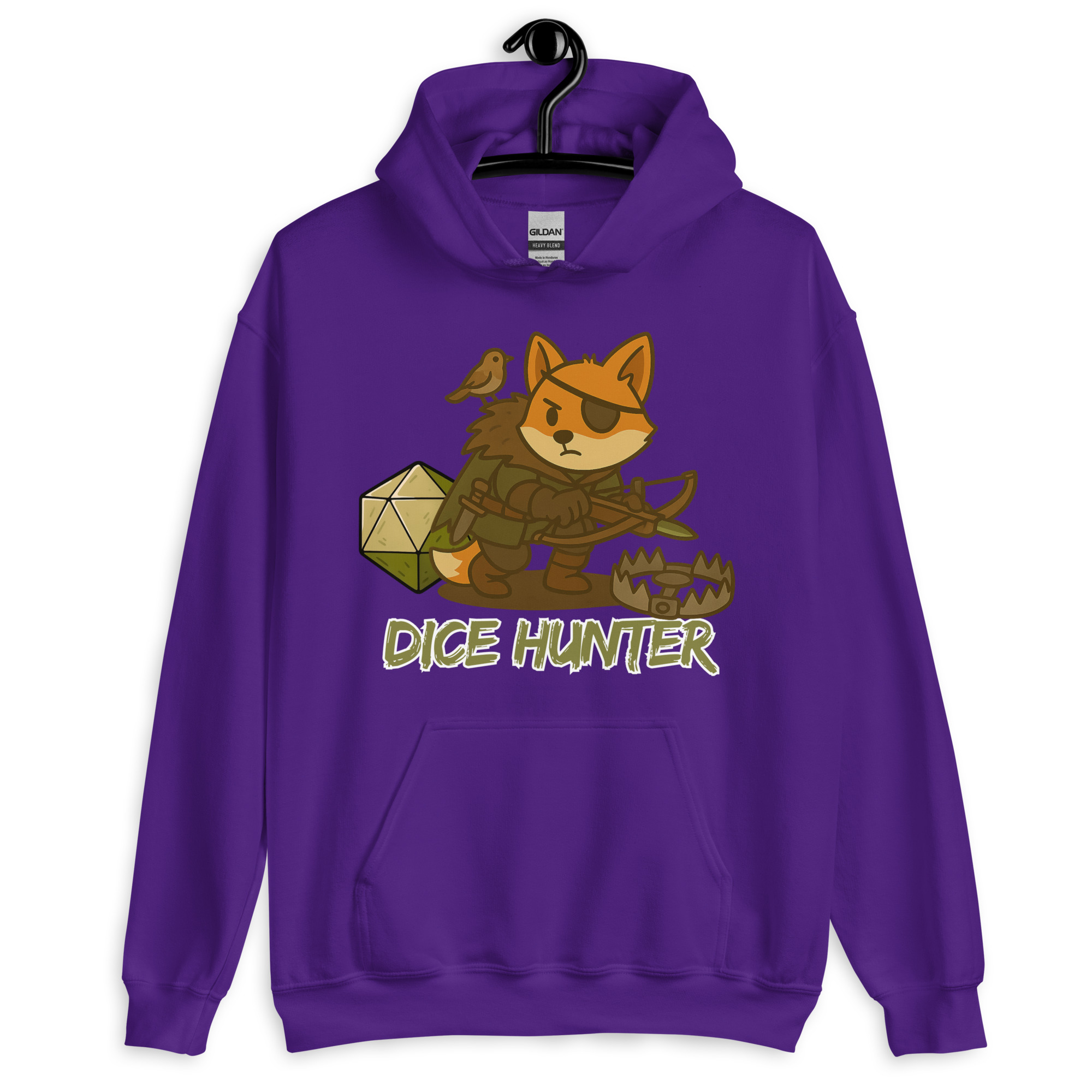 Dice Hunter - DTF-Unisex-Kapuzenpullover – Bild 6