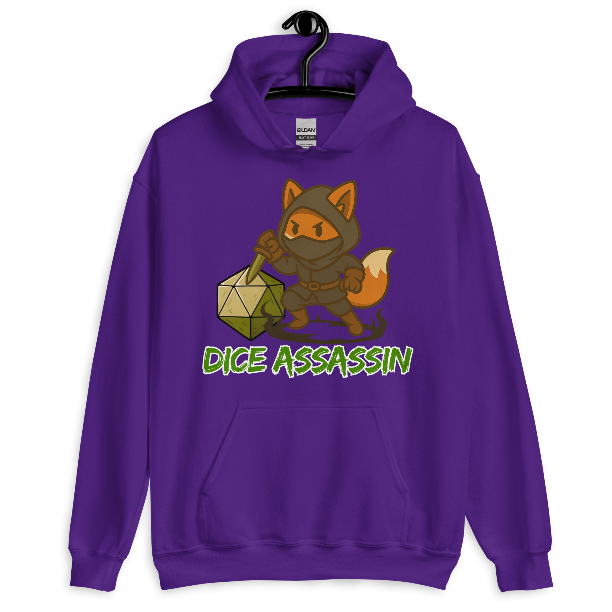 Dice Assassin - DTF-Unisex-Kapuzenpullover – Bild 6