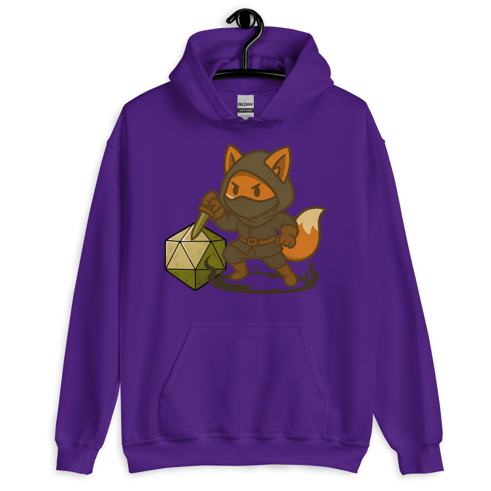 Dicefox Assassin - DTF-Unisex-Kapuzenpullover – Bild 6
