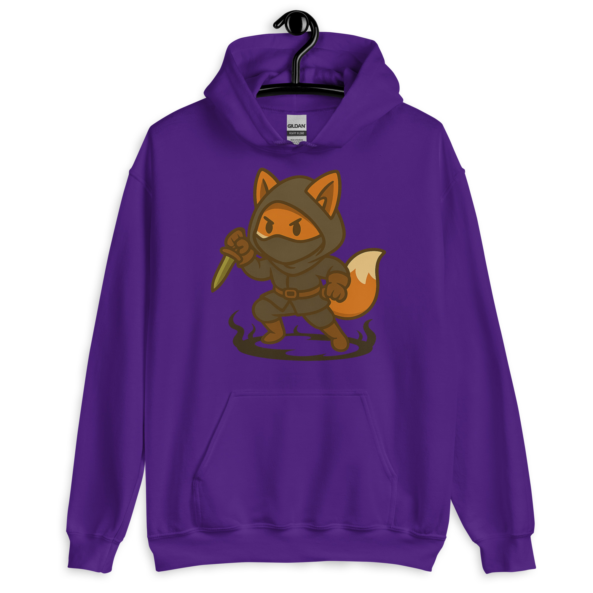 Fox Assassin - DTF-Unisex-Kapuzenpullover – Bild 6