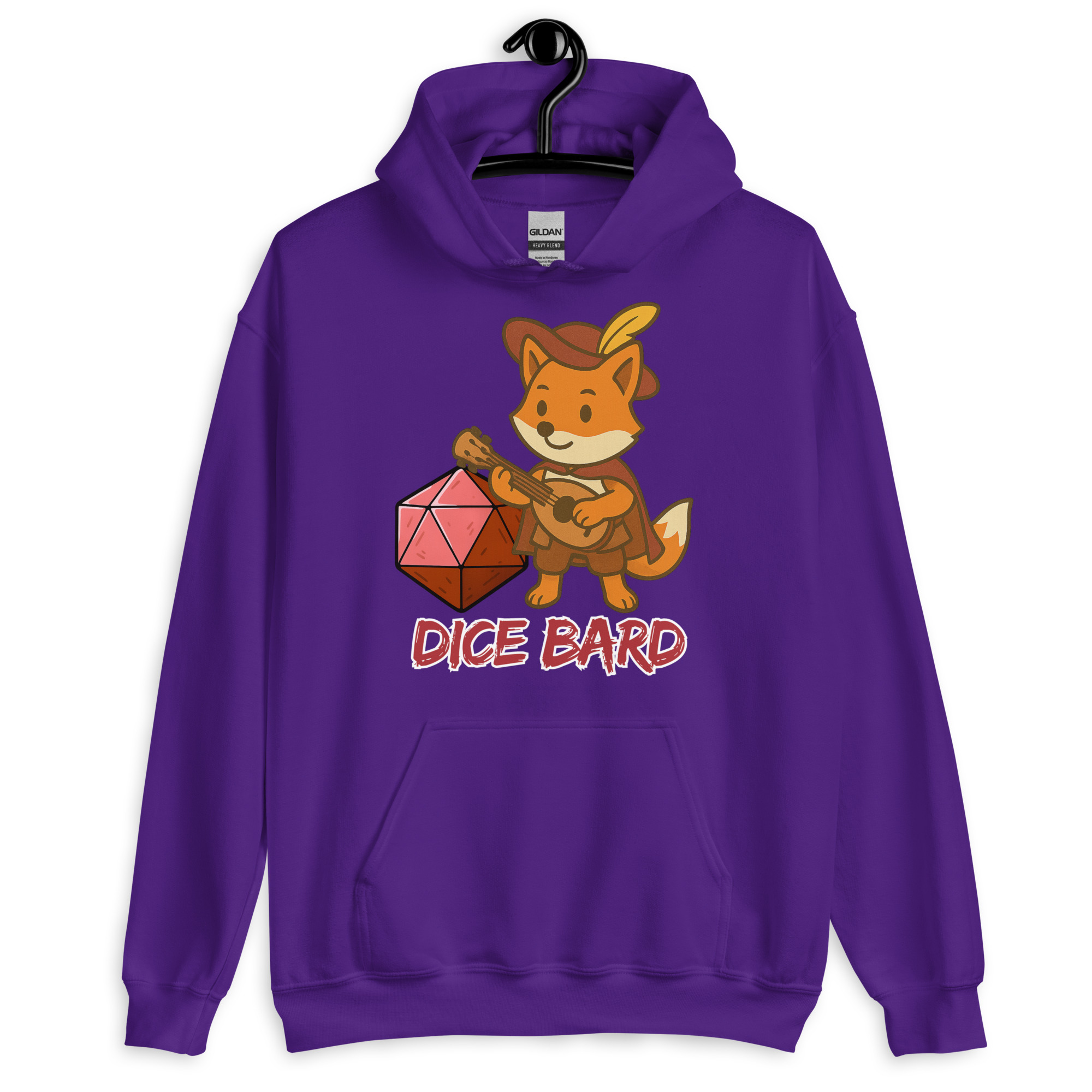 Dice Bard - DTF-Unisex-Kapuzenpullover – Bild 6