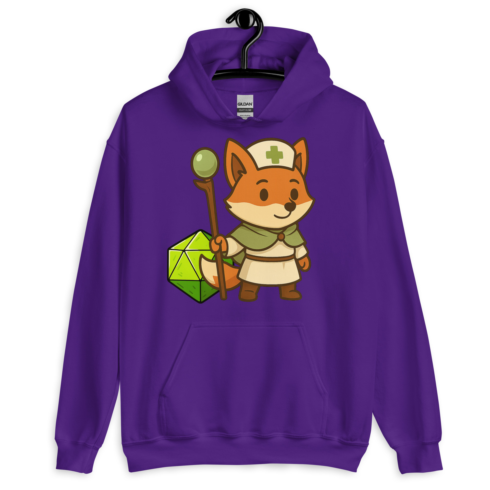 Dicefox Cleric - DTF-Unisex-Kapuzenpullover – Bild 6