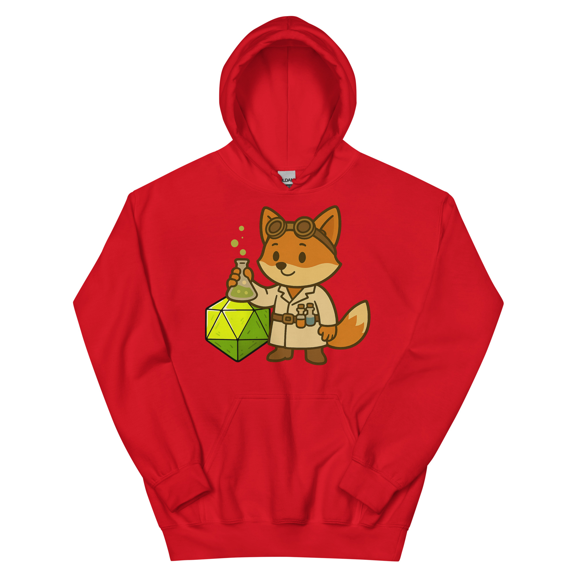 Dicefox Alchemist - DTF-Unisex-Kapuzenpullover – Bild 7
