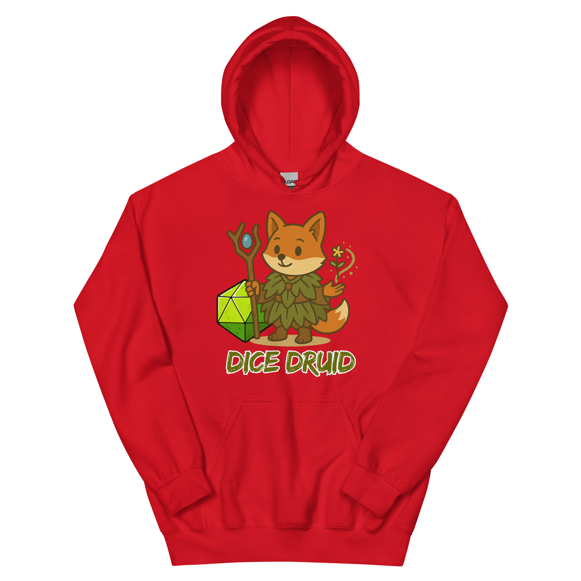 Dice Druid - DTF-Unisex-Kapuzenpullover – Bild 7