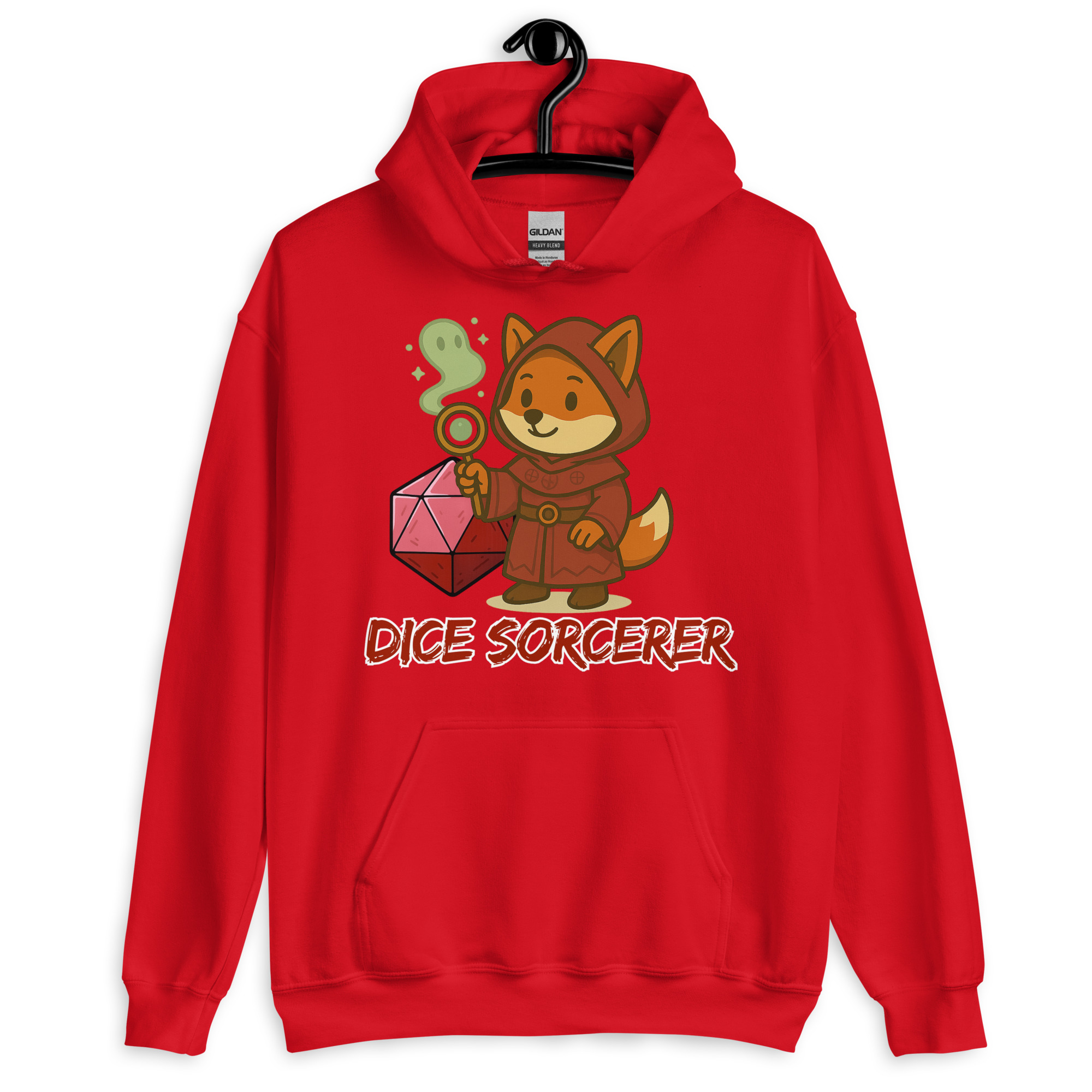Dice Sorcerer - DTF-Unisex-Kapuzenpullover – Bild 7
