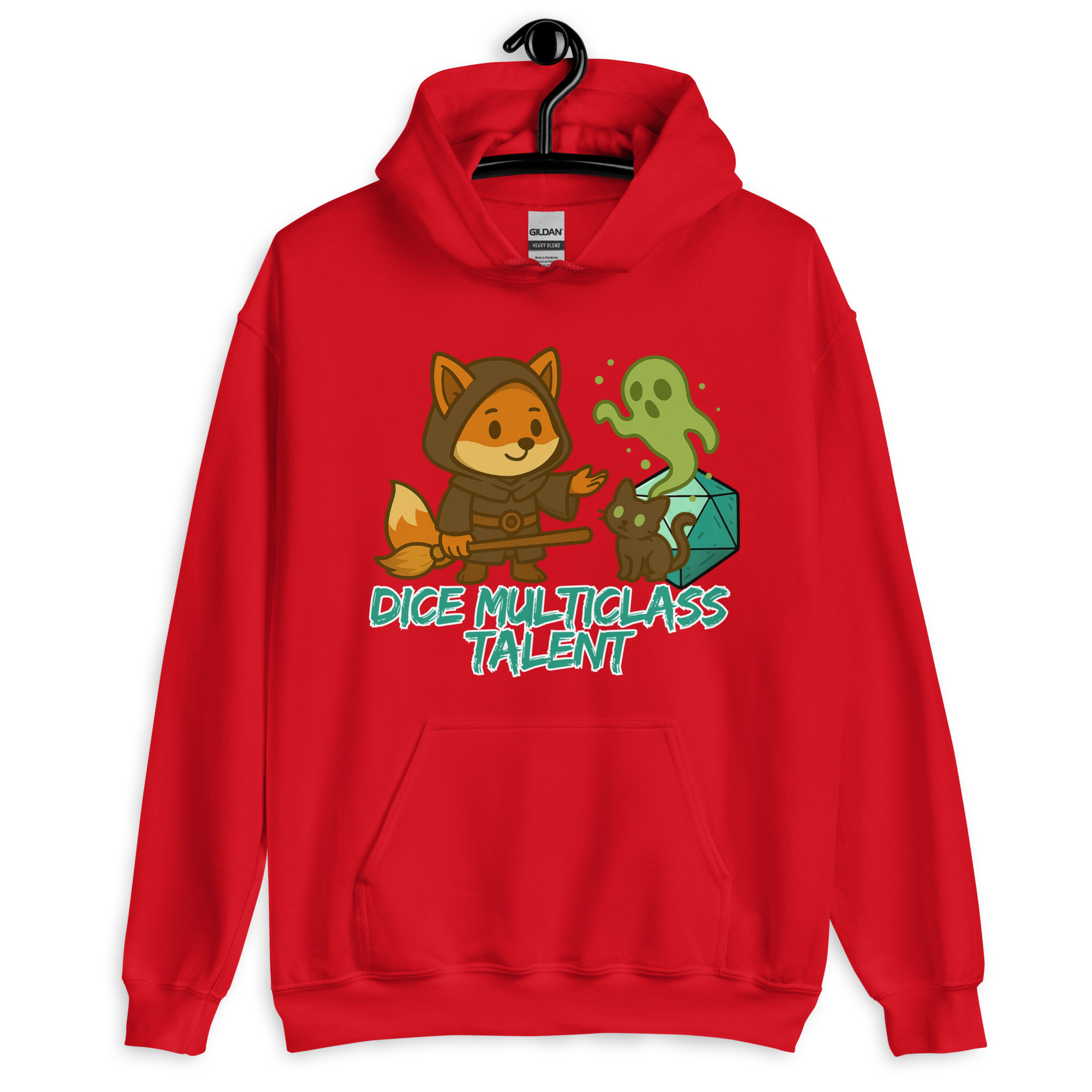 Dice Multiclass Talent - DTF-Unisex-Kapuzenpullover – Bild 7