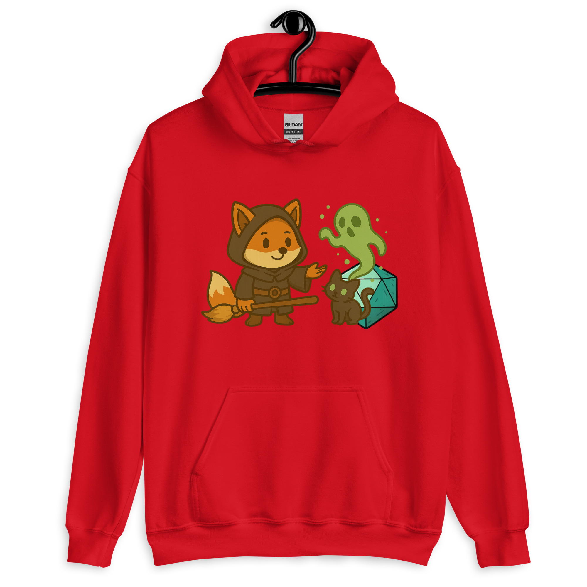 Dicefox Multiclass Talent - DTF-Unisex-Kapuzenpullover – Bild 7