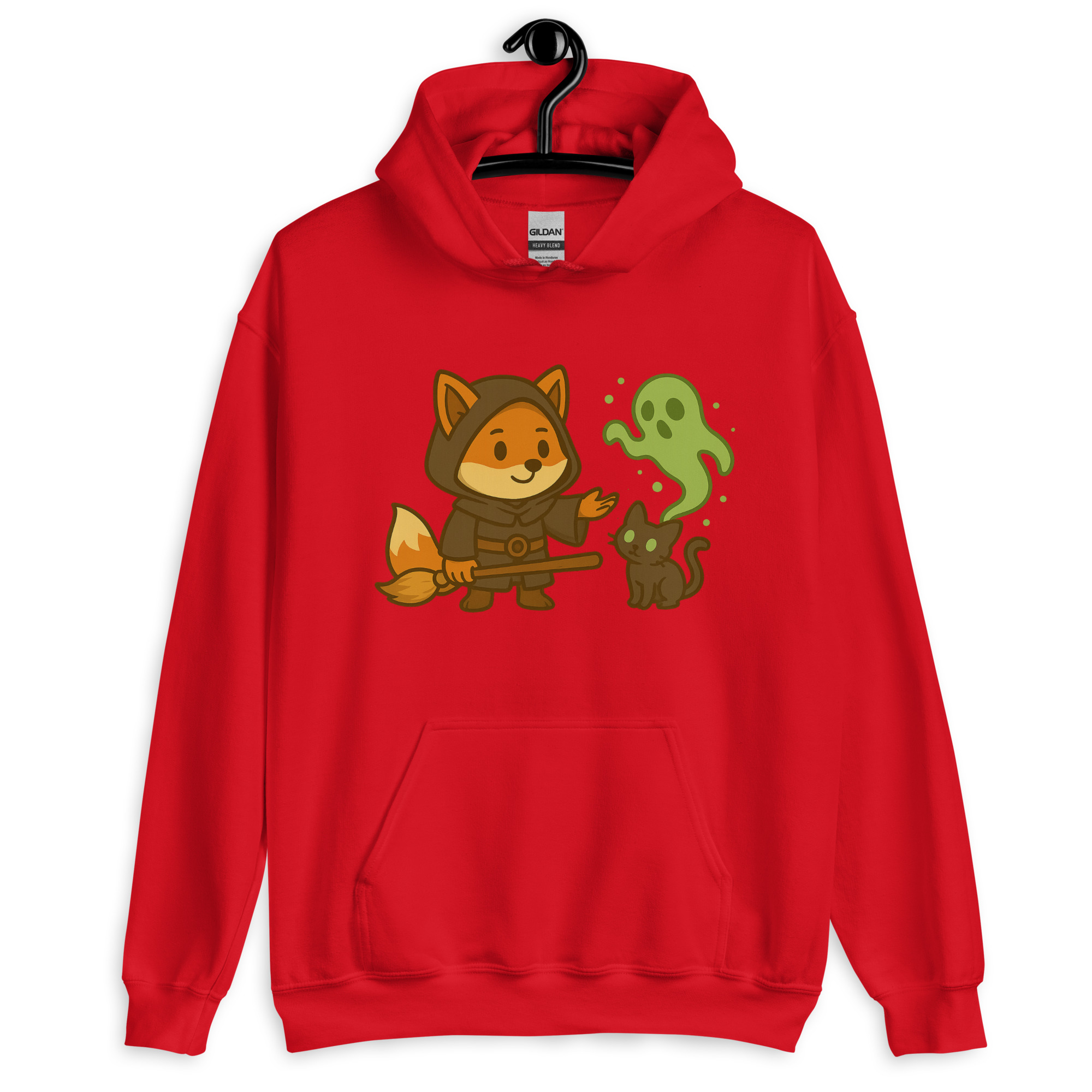 Fox Multiclass Talent - DTF-Unisex-Kapuzenpullover – Bild 7