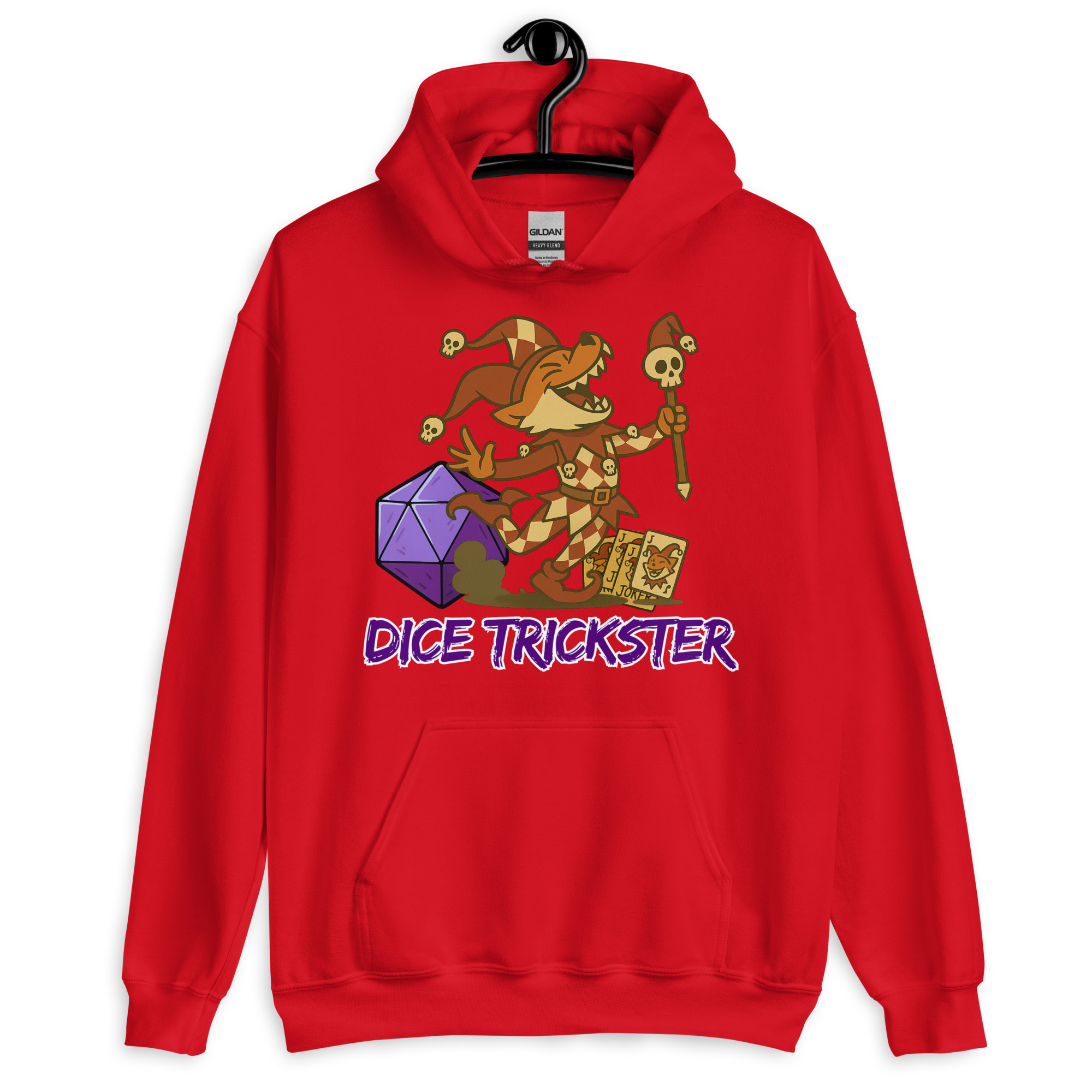 Dice Trickser - DTF-Unisex-Kapuzenpullover – Bild 8