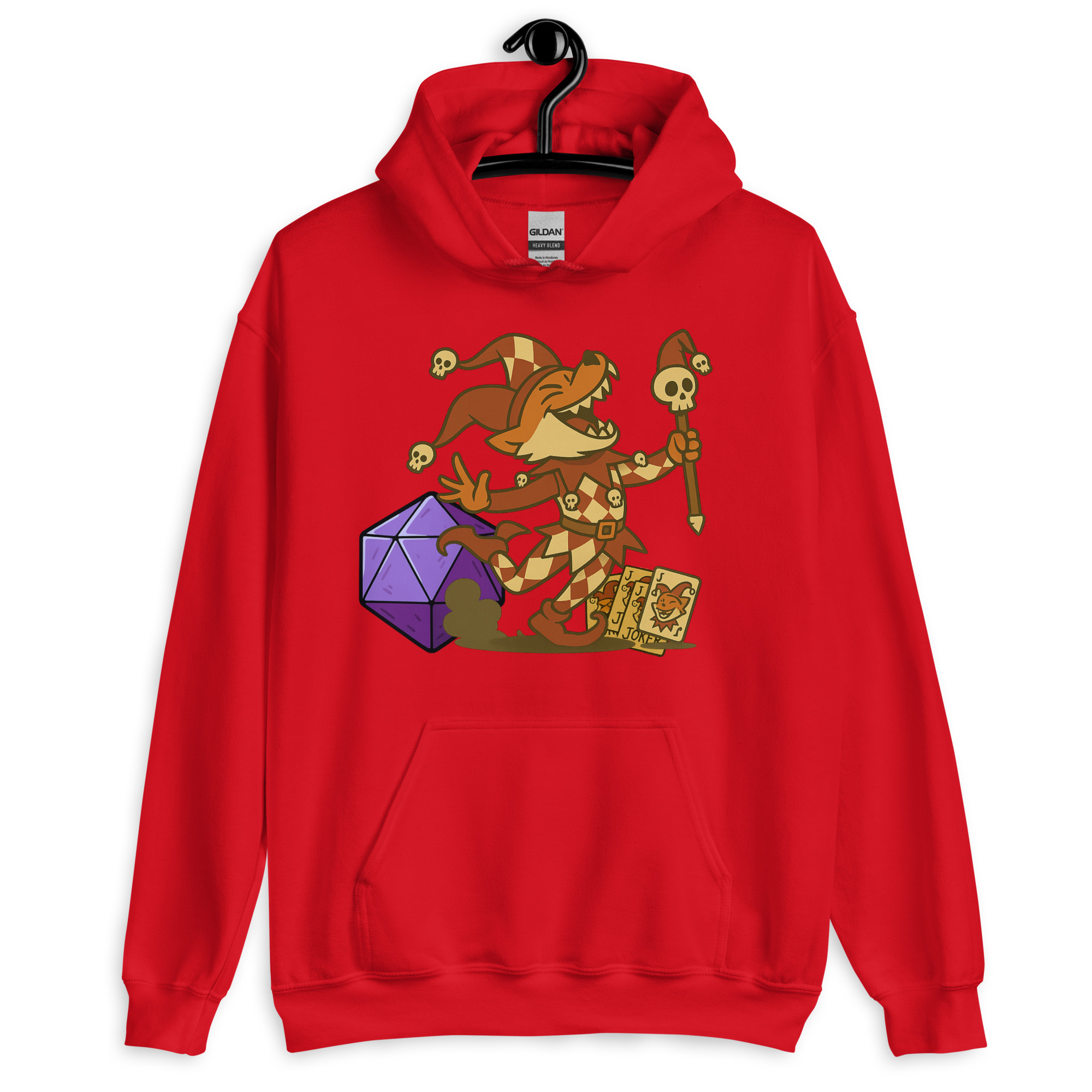 Dicefox Trickser - DTF-Unisex-Kapuzenpullover – Bild 8