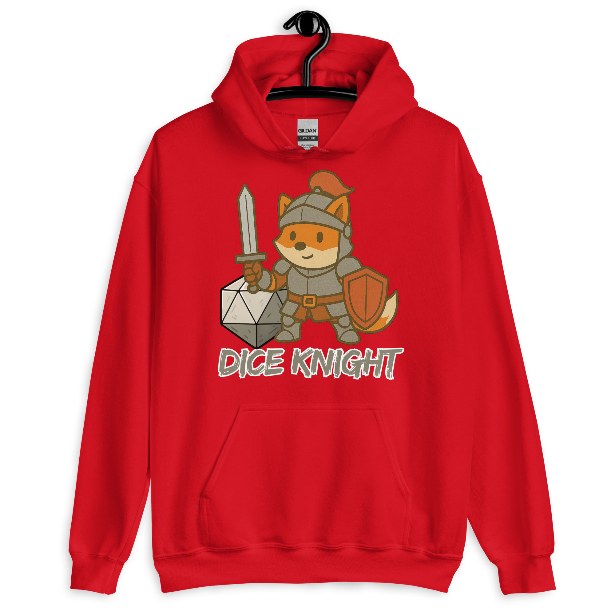 Dice Knight - DTF-Unisex-Kapuzenpullover – Bild 8