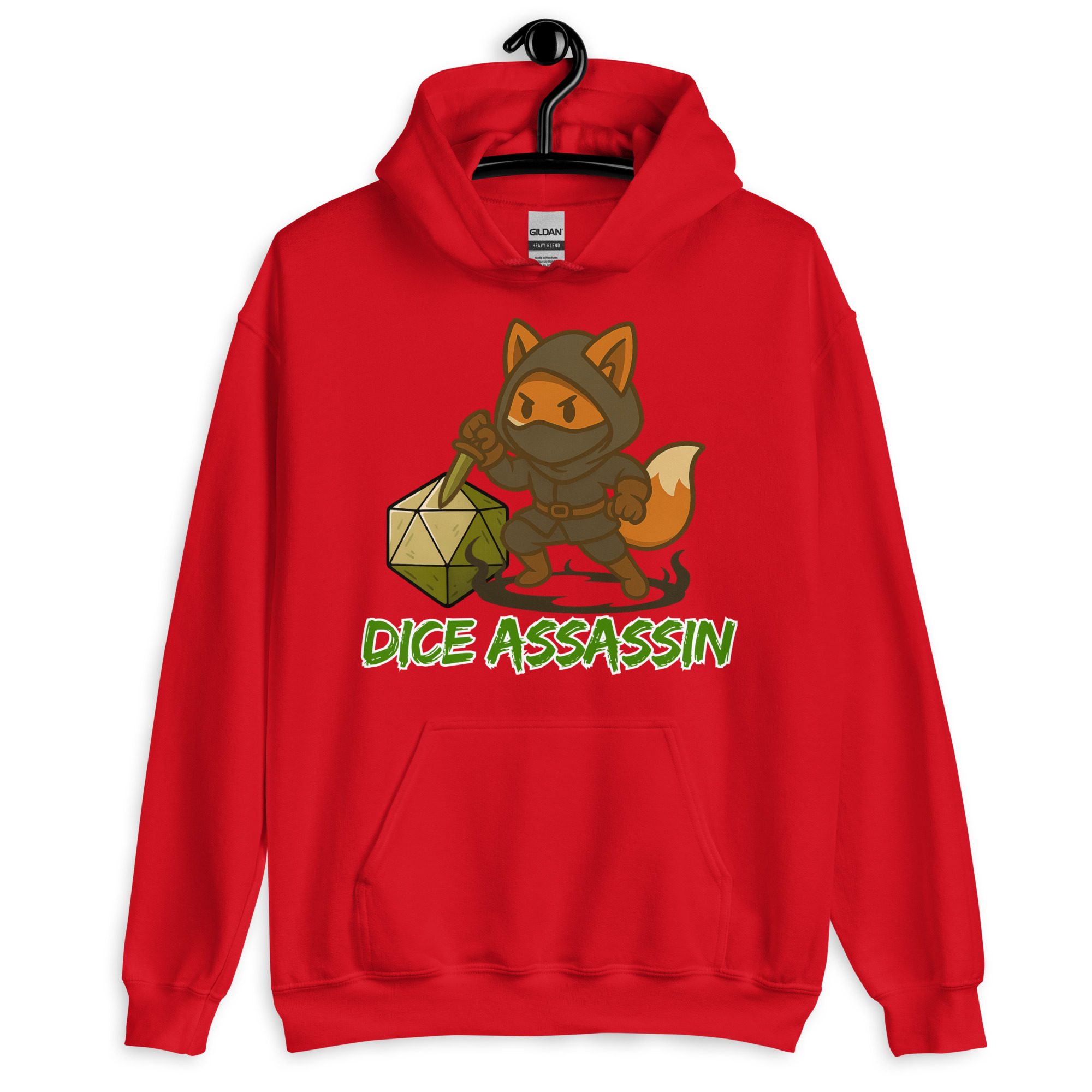 Dice Assassin - DTF-Unisex-Kapuzenpullover – Bild 8