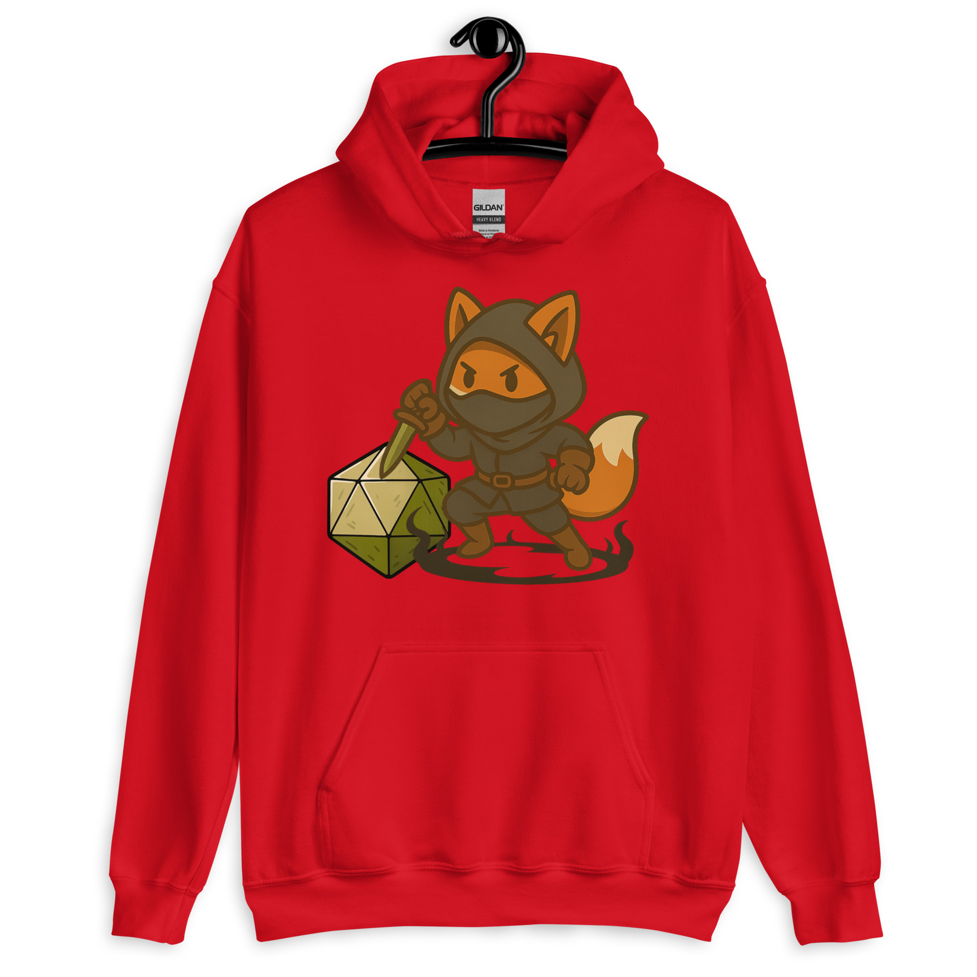 Dicefox Assassin - DTF-Unisex-Kapuzenpullover – Bild 8