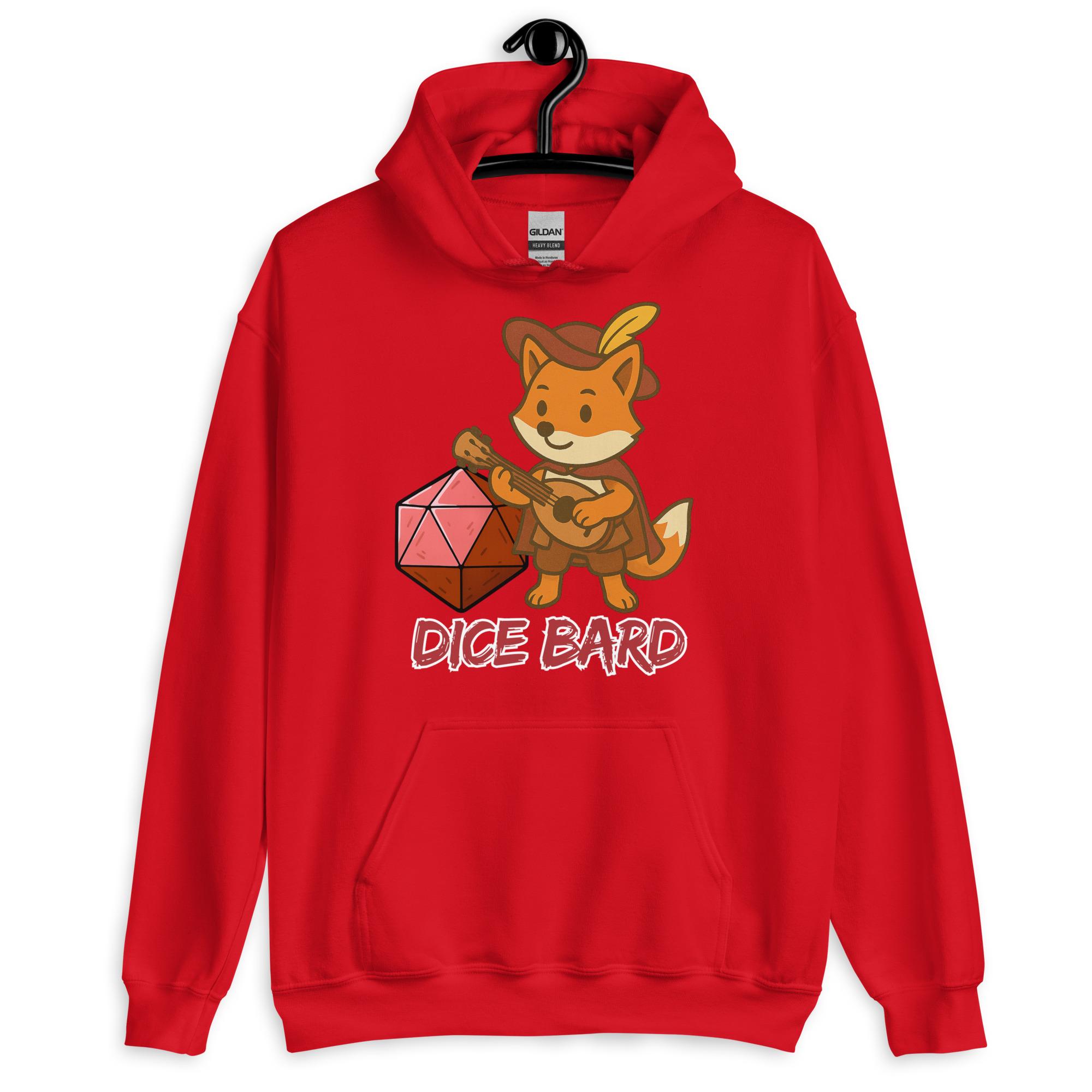Dice Bard - DTF-Unisex-Kapuzenpullover – Bild 8