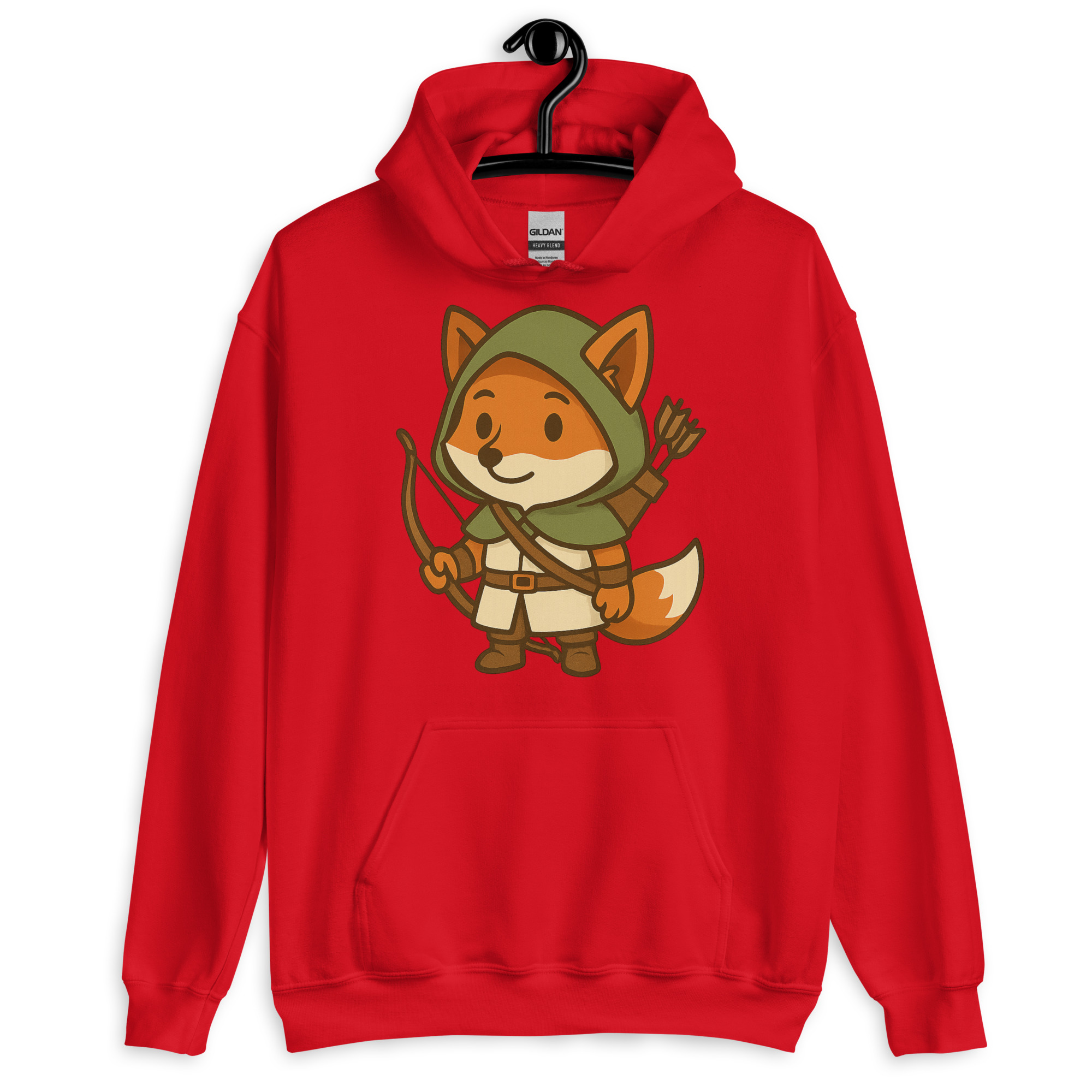 Fox Ranger - DTF-Unisex-Kapuzenpullover – Bild 8