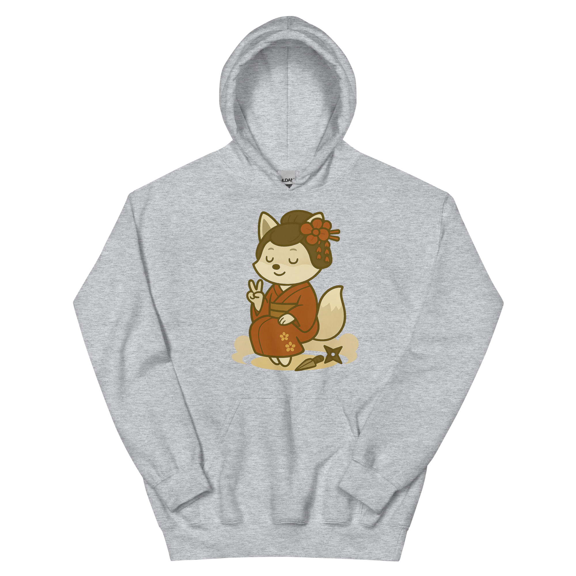 Fox Kunoishi - DTF-Unisex-Kapuzenpullover – Bild 17