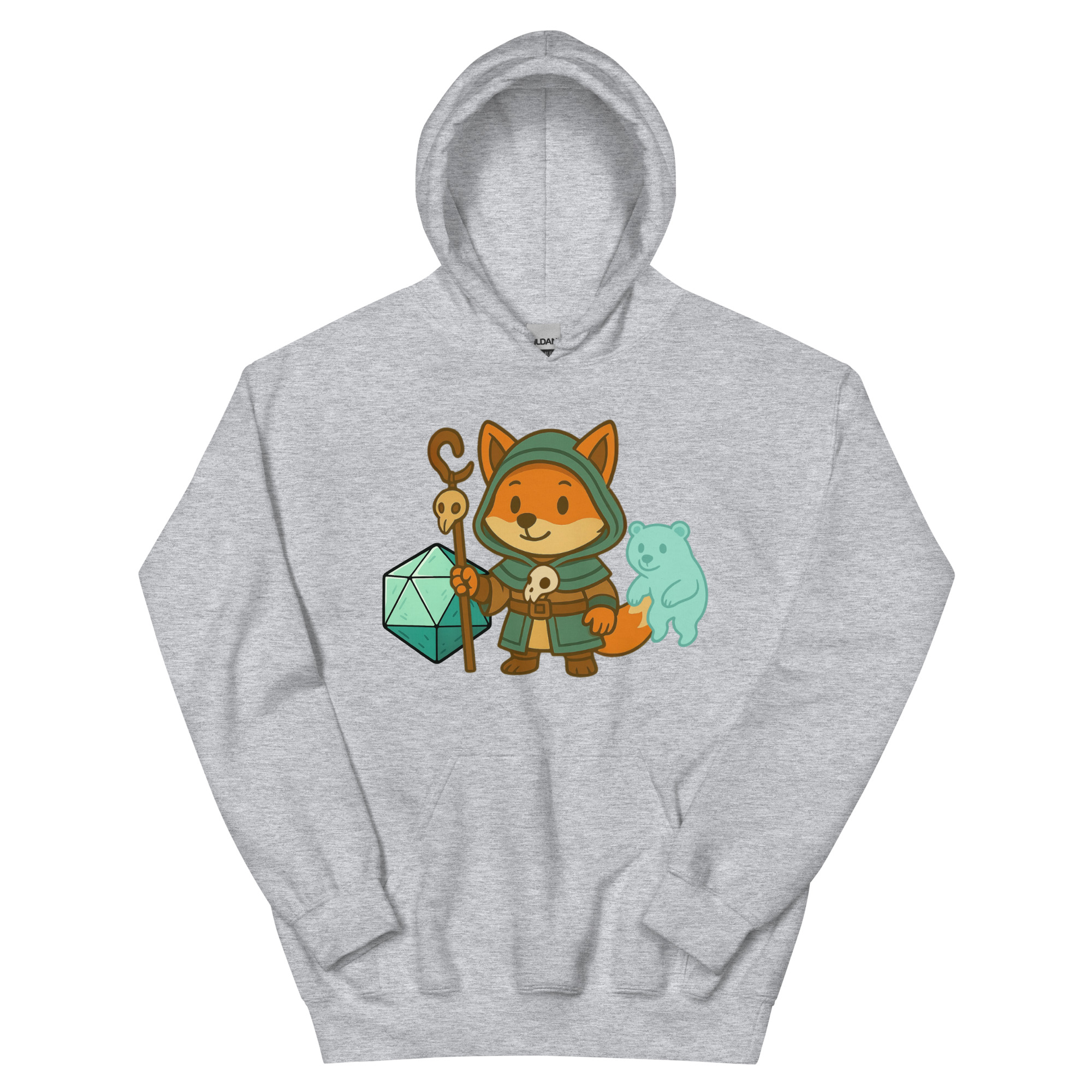 Dicefox Shaman - DTF-Unisex-Kapuzenpullover – Bild 17