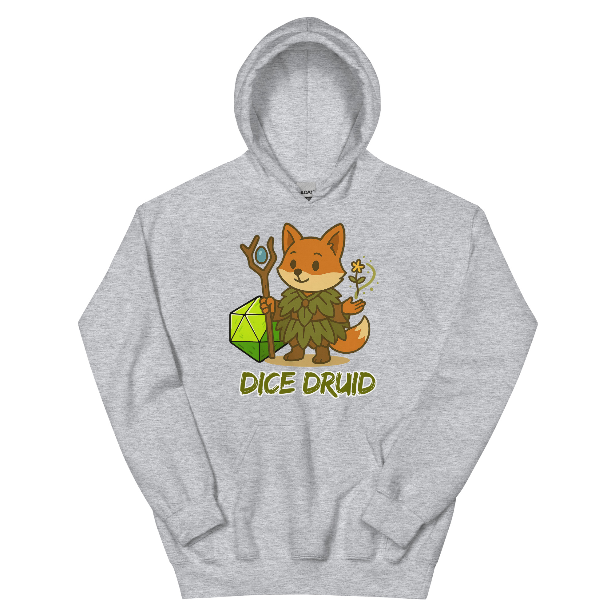 Dice Druid - DTF-Unisex-Kapuzenpullover – Bild 17