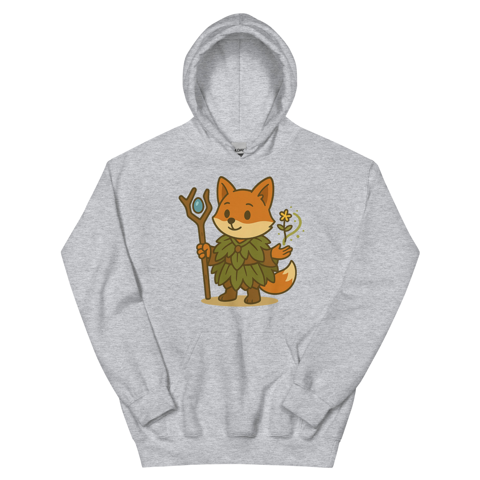 Fox Druid - DTF-Unisex-Kapuzenpullover – Bild 18