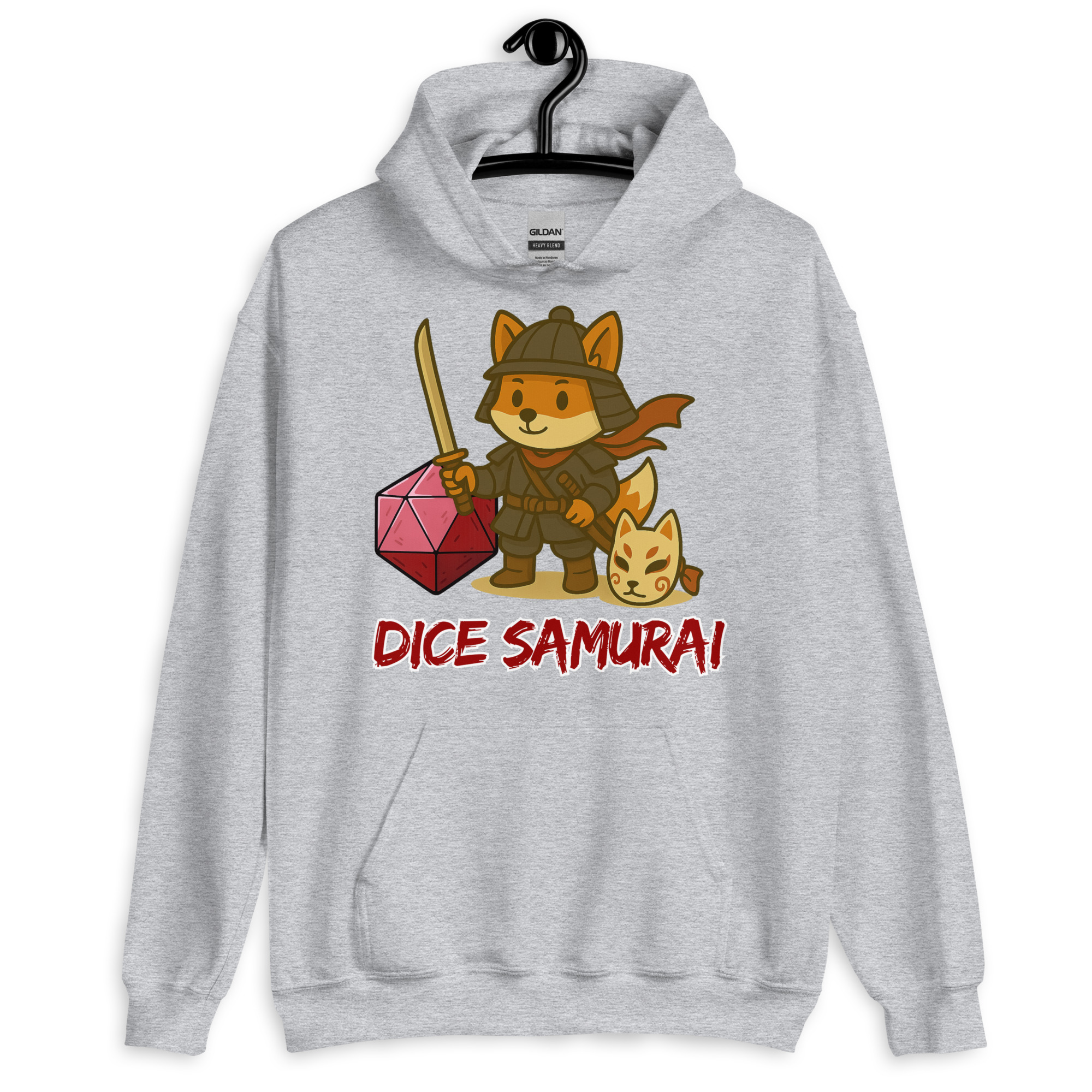Dice Samurai - DTF-Unisex-Kapuzenpullover – Bild 18
