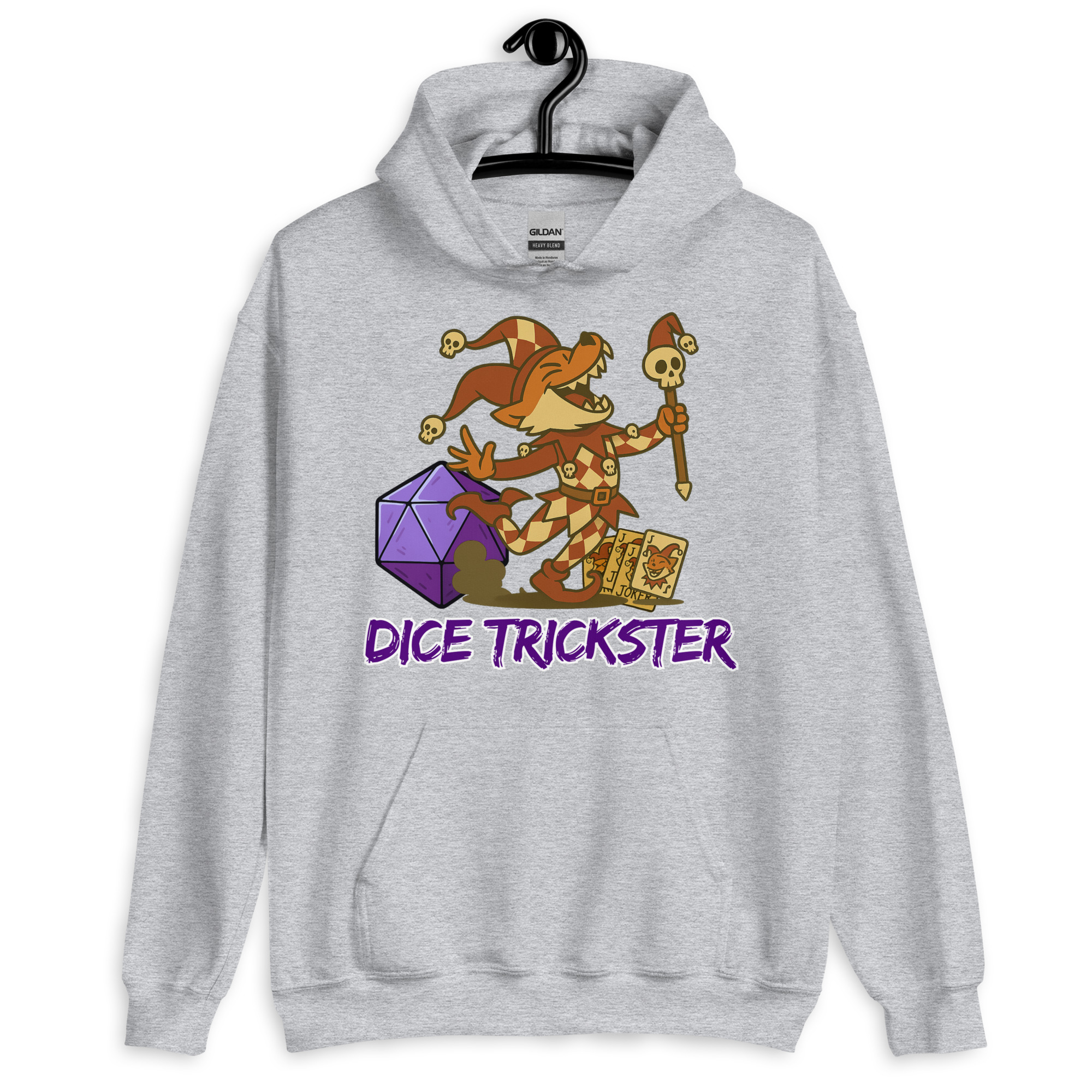 Dice Trickser - DTF-Unisex-Kapuzenpullover – Bild 18