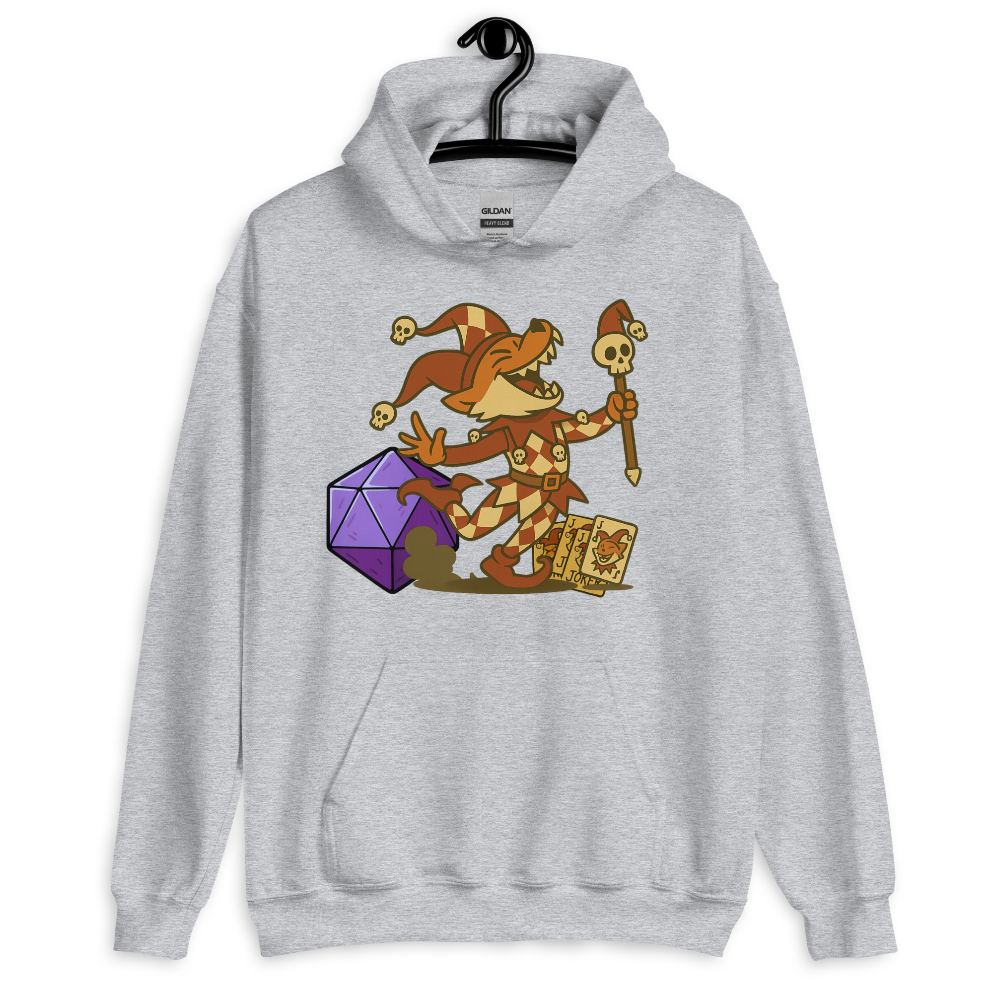 Dicefox Trickser - DTF-Unisex-Kapuzenpullover – Bild 18