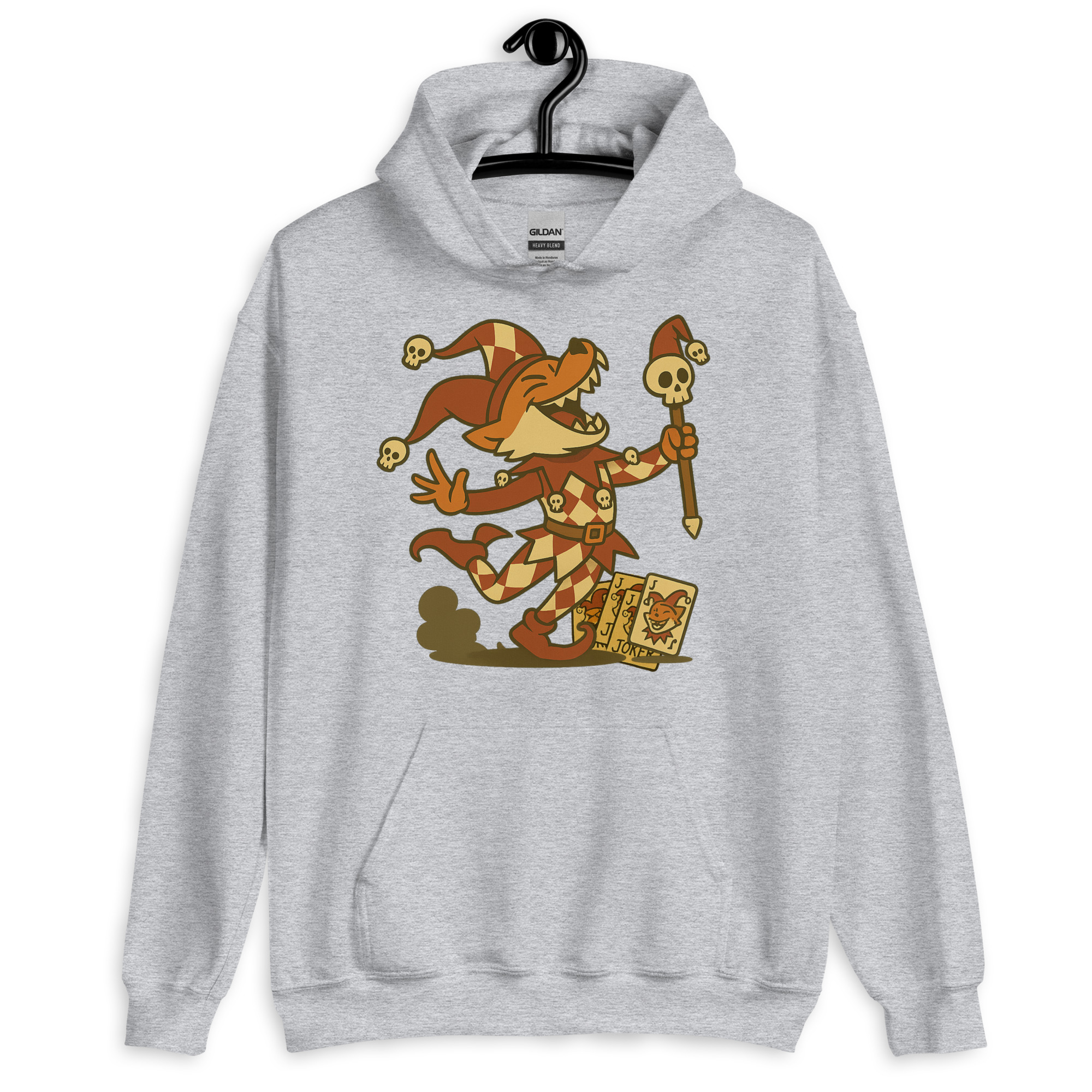Fox Trickser - DTF-Unisex-Kapuzenpullover – Bild 18