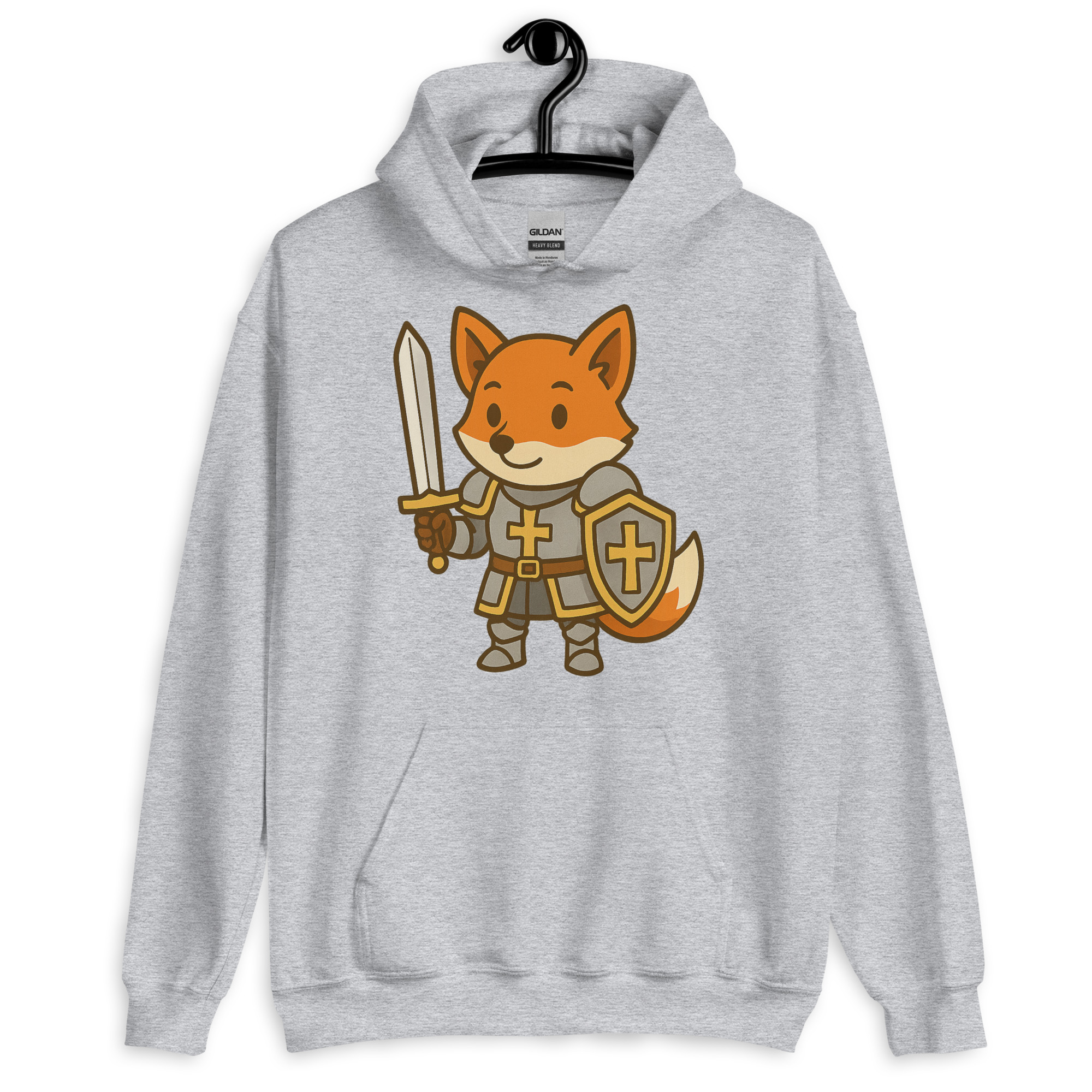 Fox Paladin - DTF-Unisex-Kapuzenpullover – Bild 18