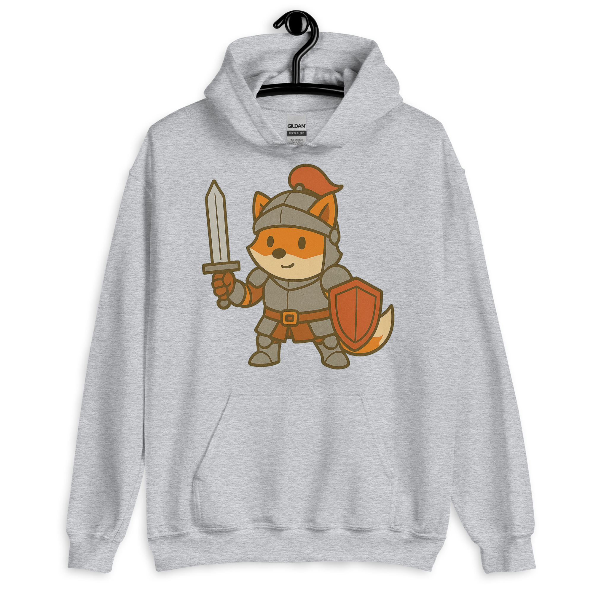 Fox Knight - DTF-Unisex-Kapuzenpullover – Bild 18