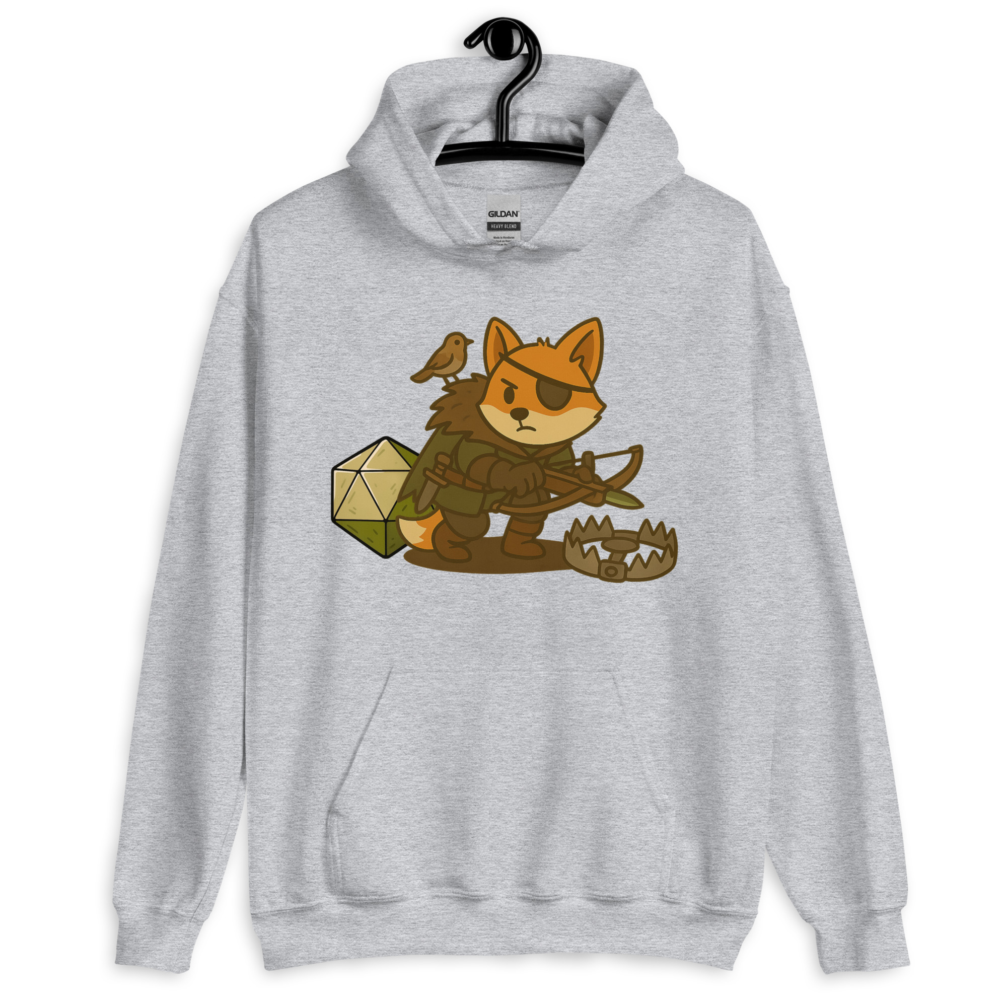 Dicefox Hunter - DTF-Unisex-Kapuzenpullover – Bild 18