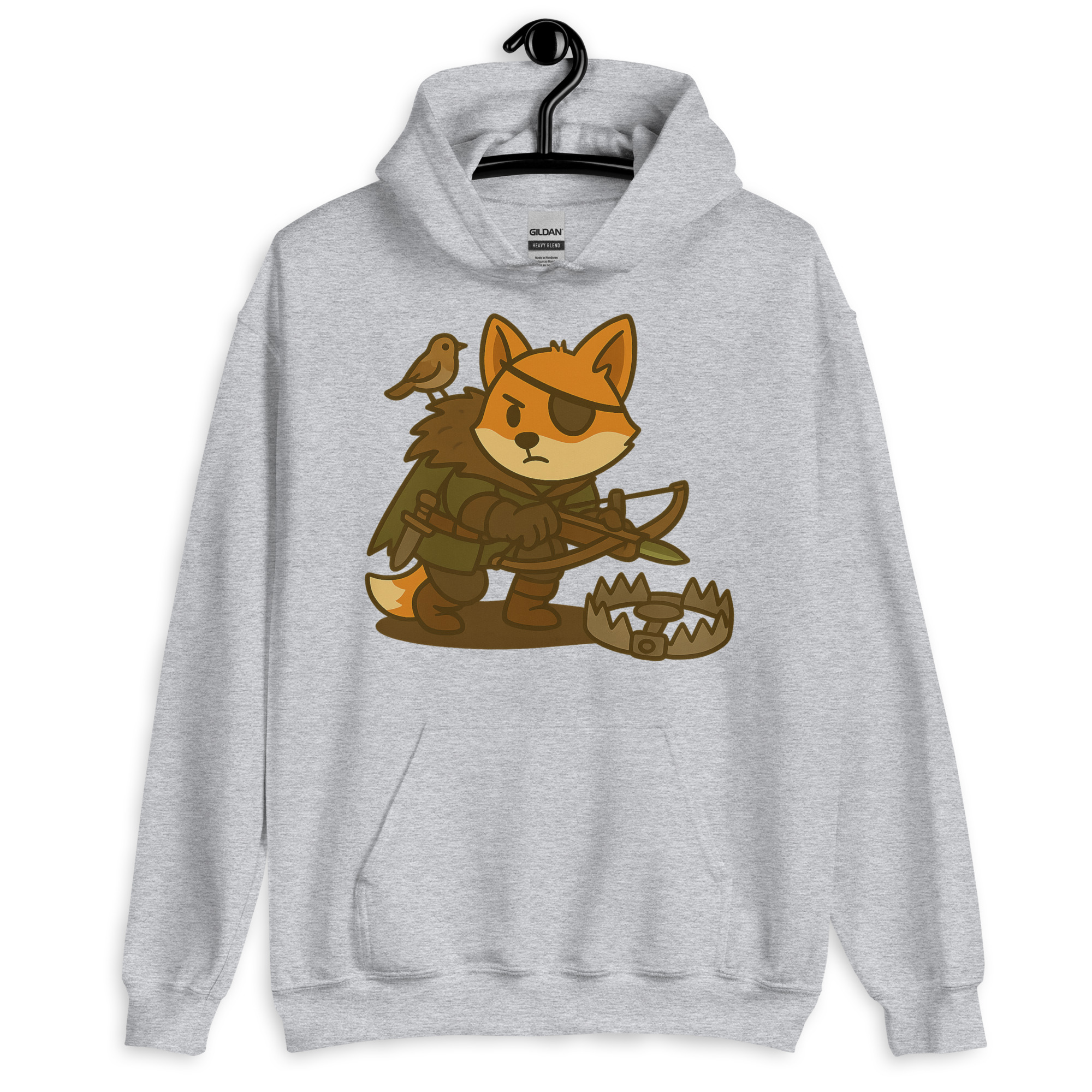 Fox Hunter - DTF-Unisex-Kapuzenpullover – Bild 18