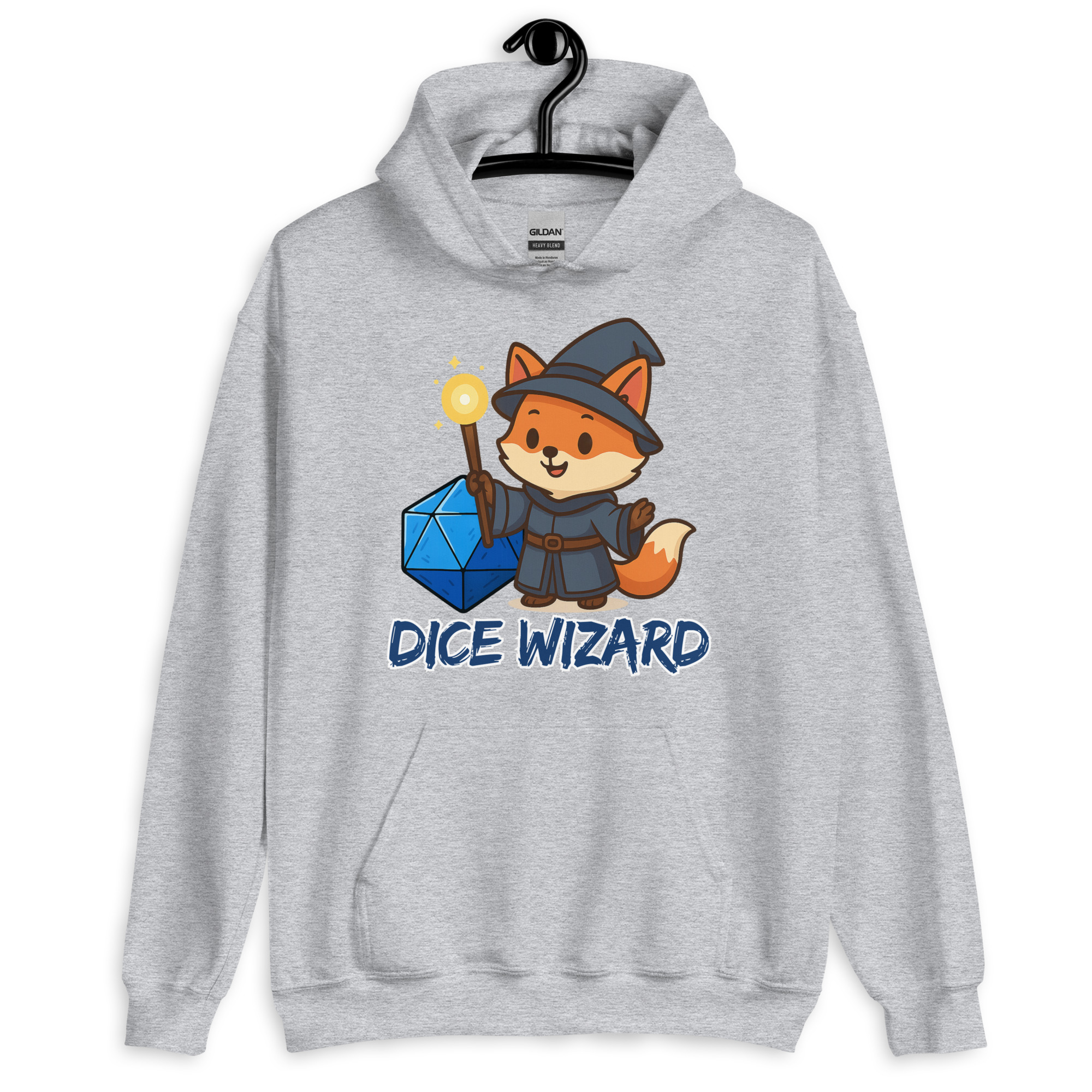 Dice Wizard - DTF-Unisex-Kapuzenpullover – Bild 18