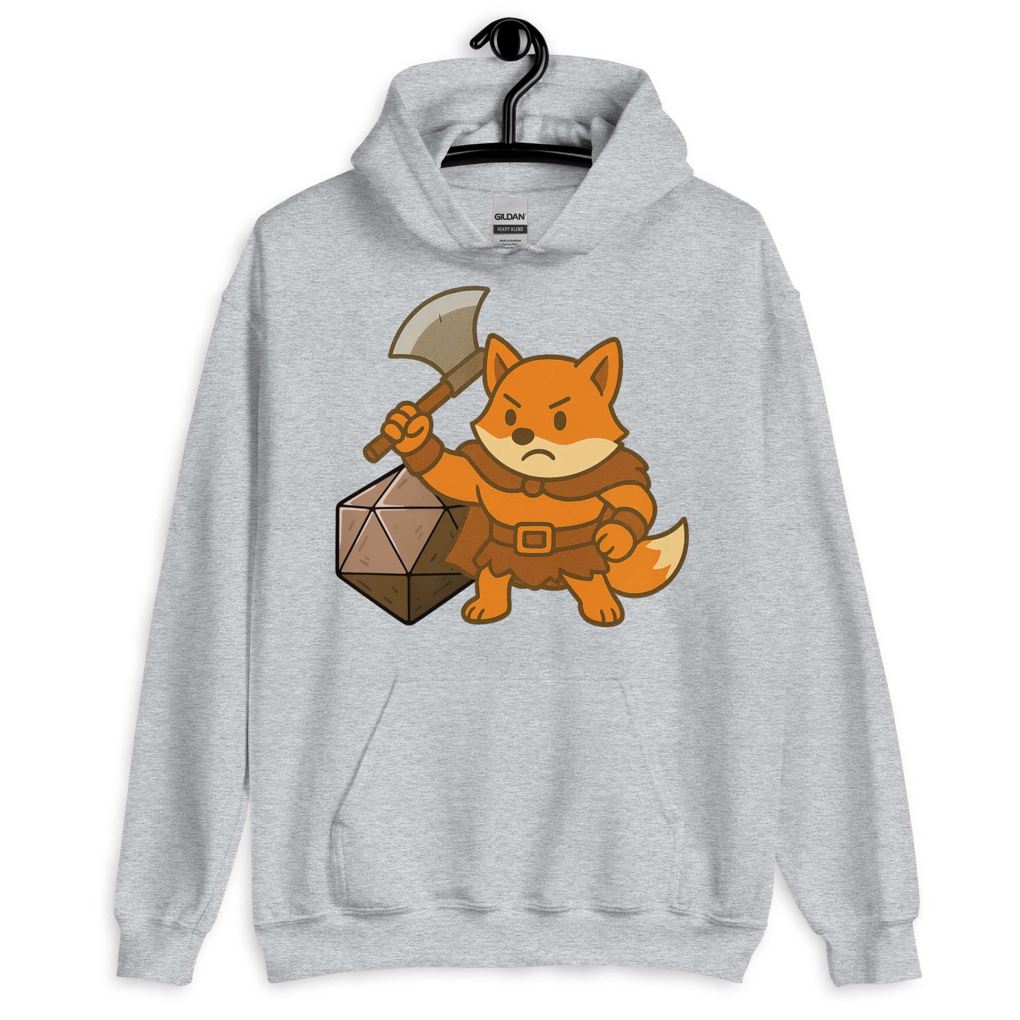 Dicefox Barbarian - DTF-Unisex-Kapuzenpullover – Bild 18